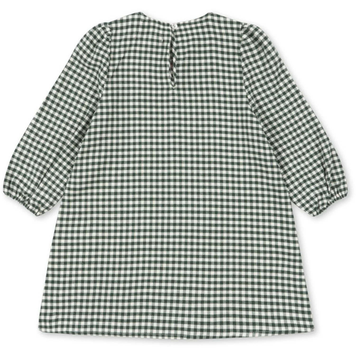 Konges Sløjd Green Check Foret Dress Gots - Image 4