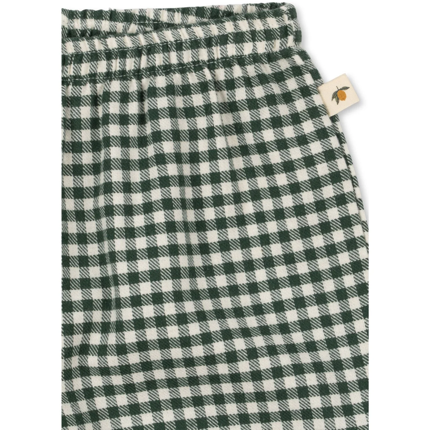 Konges Sløjd Green Check Foret Pants Gots - Image 4