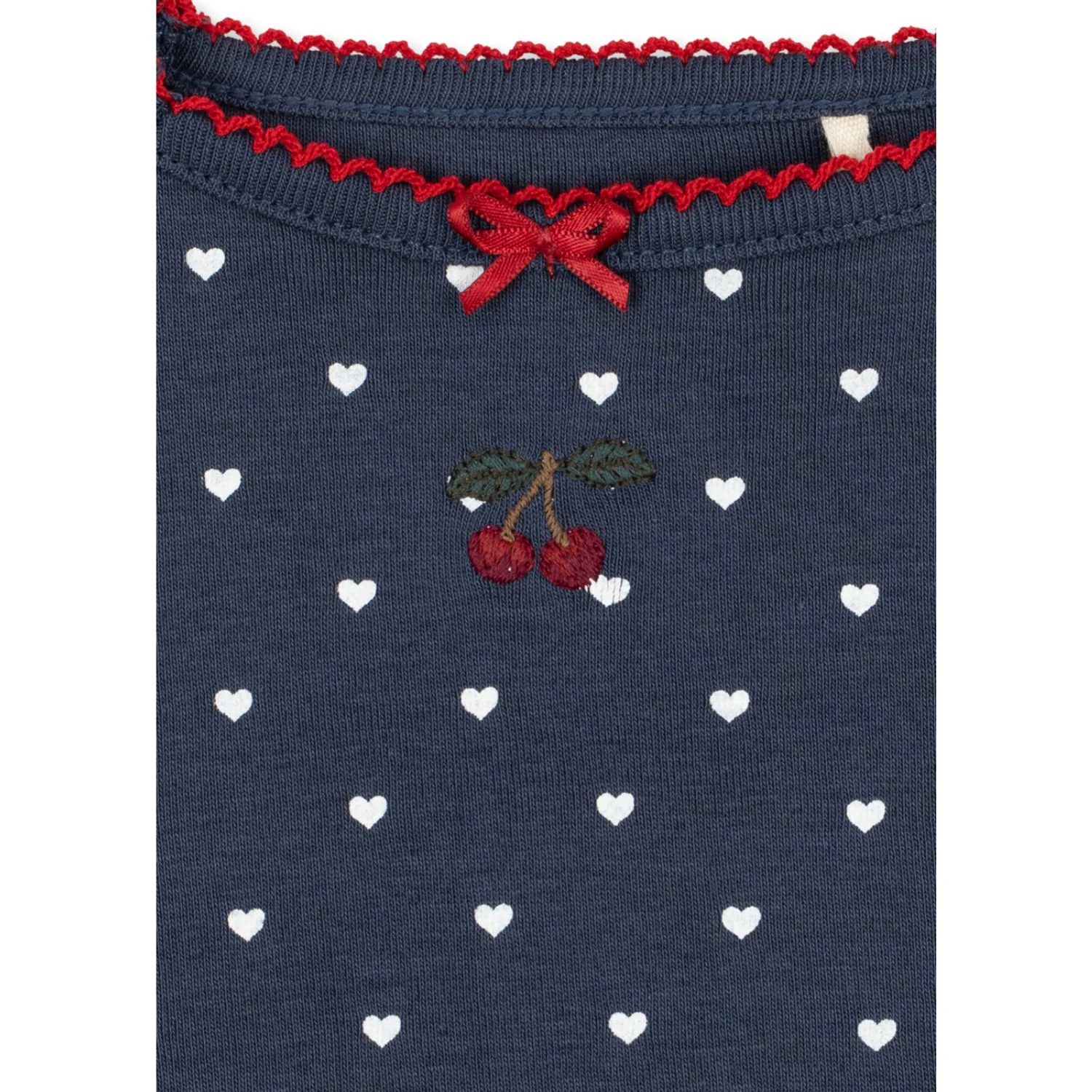 Konges Sløjd Heart Blues Classic Ss Dress Gots - Image 2
