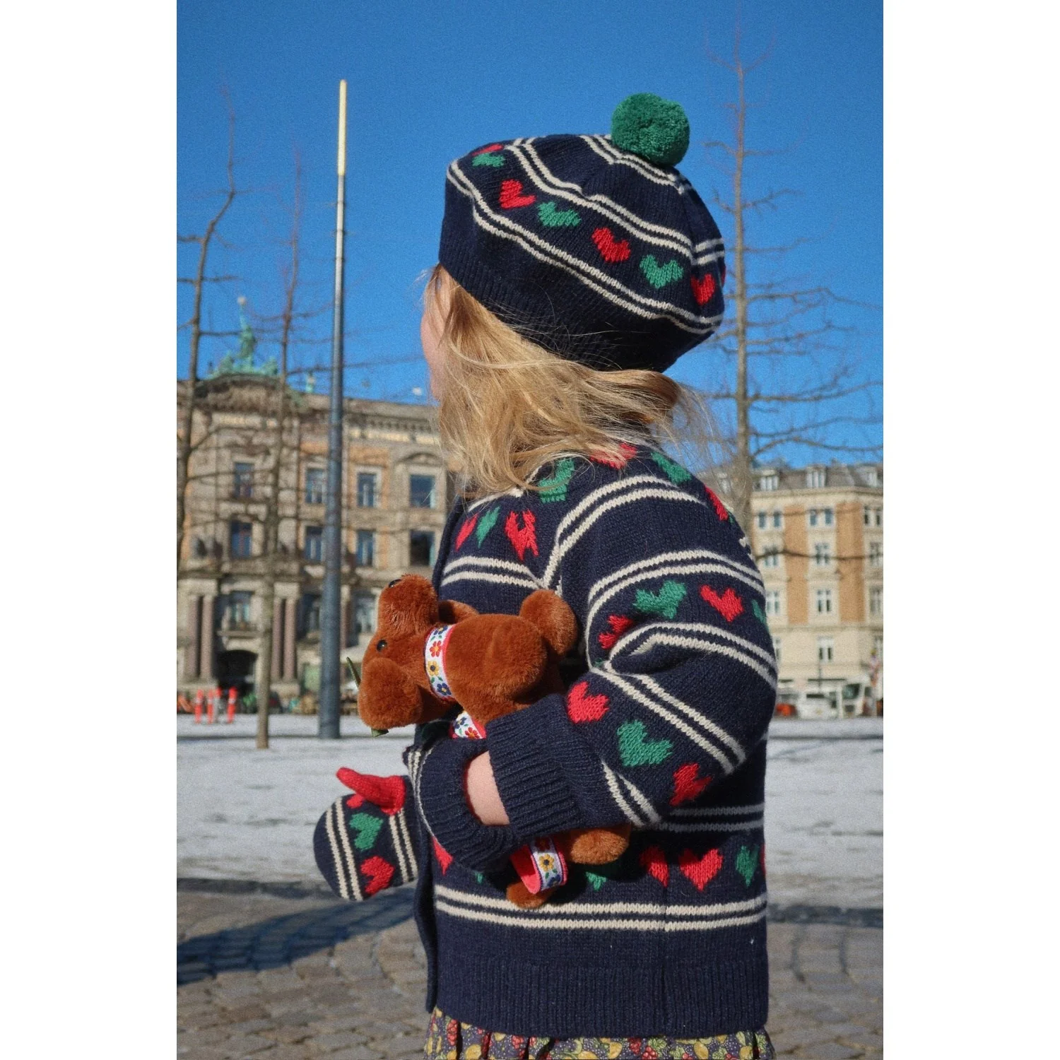 Konges Sløjd Heart Belou Knit Beret - Image 4
