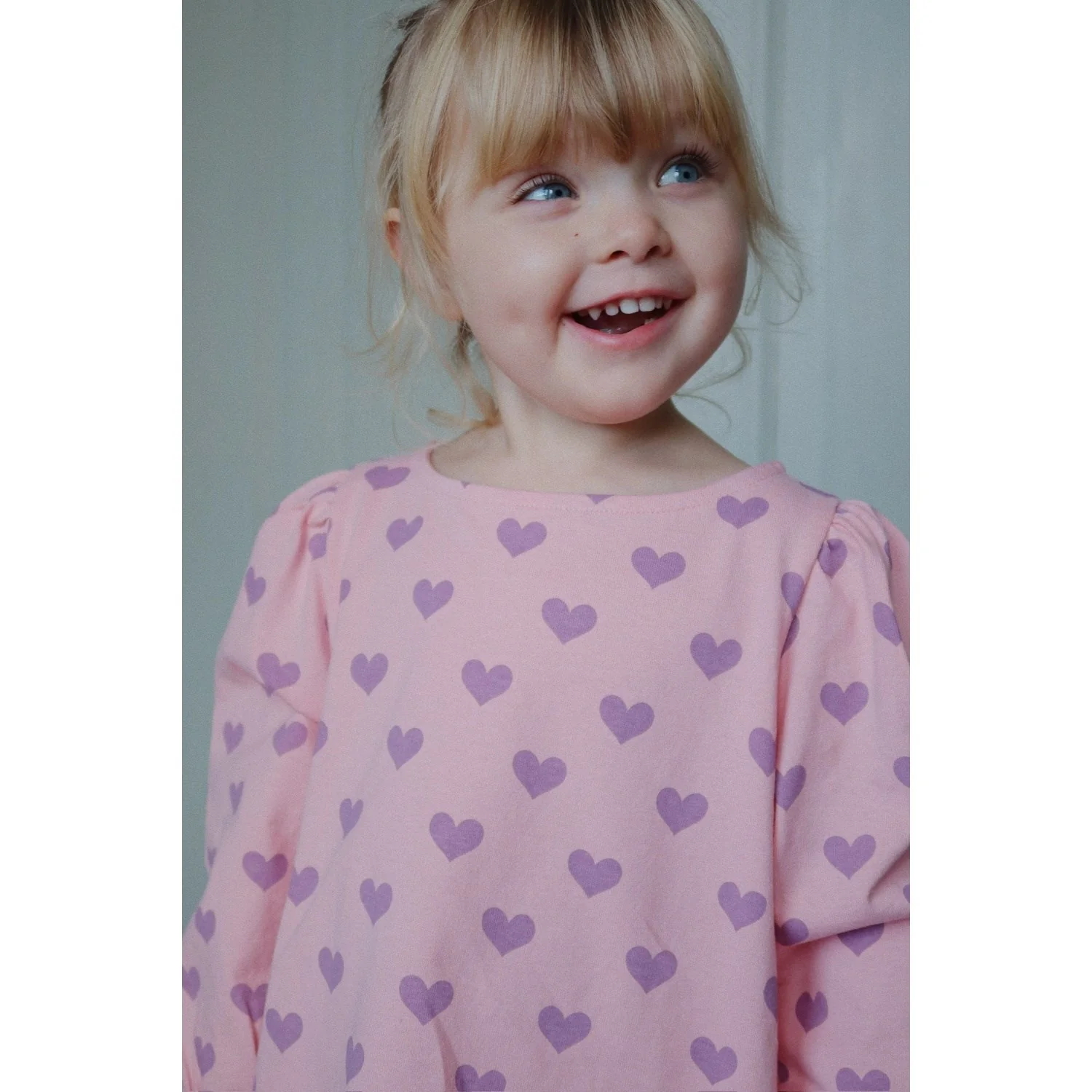 Konges Sløjd Hortensia Coeur Drey Slit Blouse GOTS - Image 2