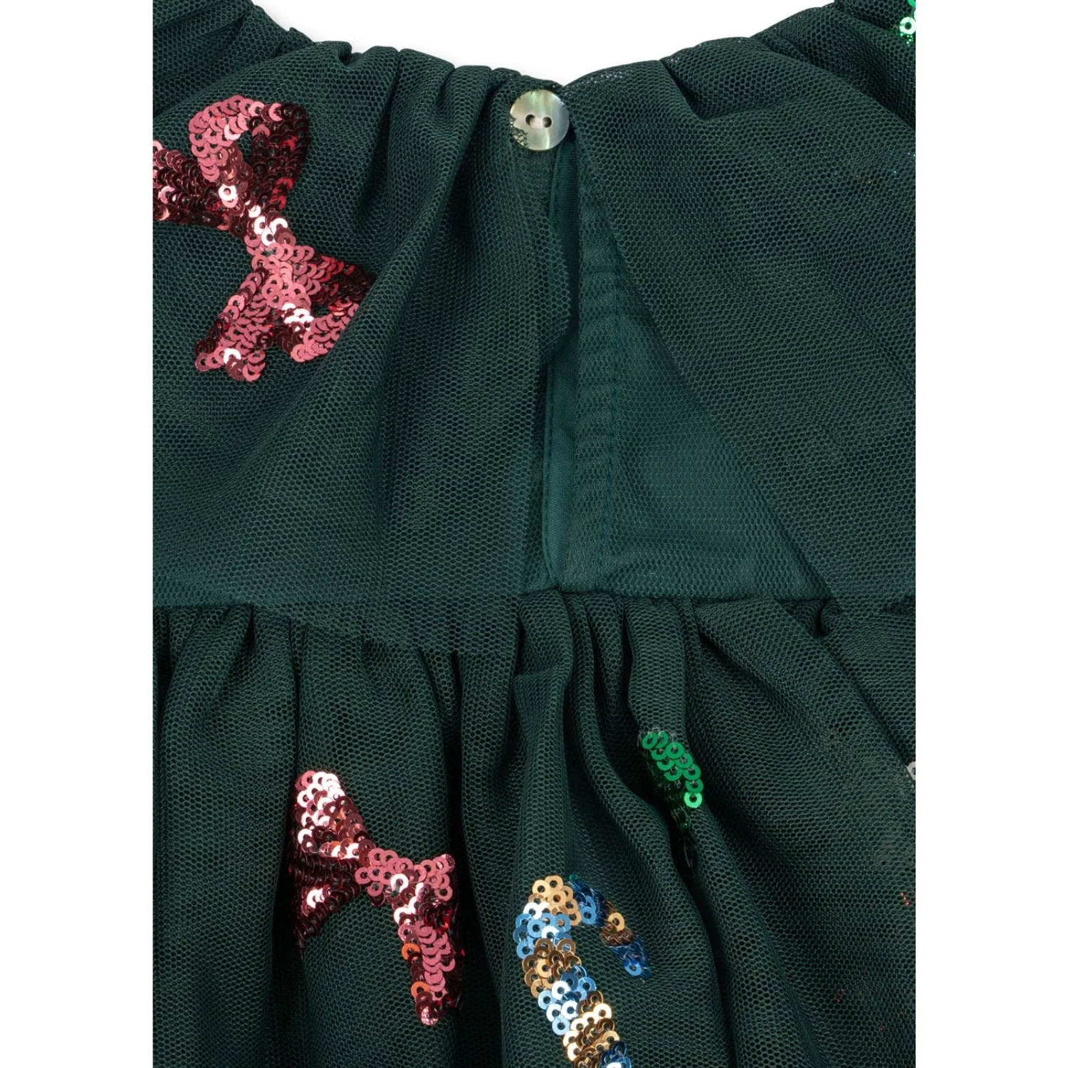 Konges Sløjd Hunter Green Yvonne Christmas Dress - Image 6