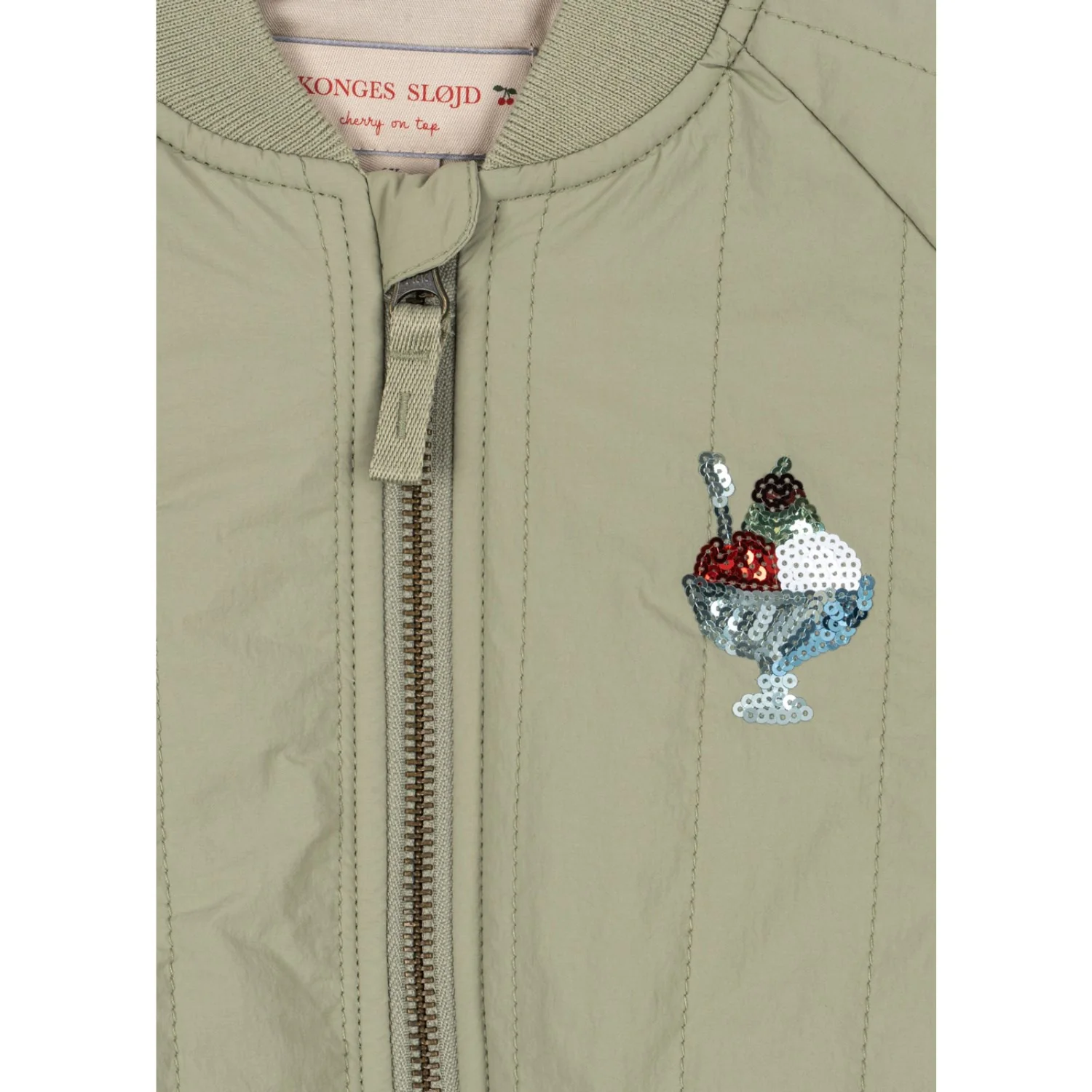 Konges Sløjd Ice Cream Juno Sequin Bomber Jacket - Image 2