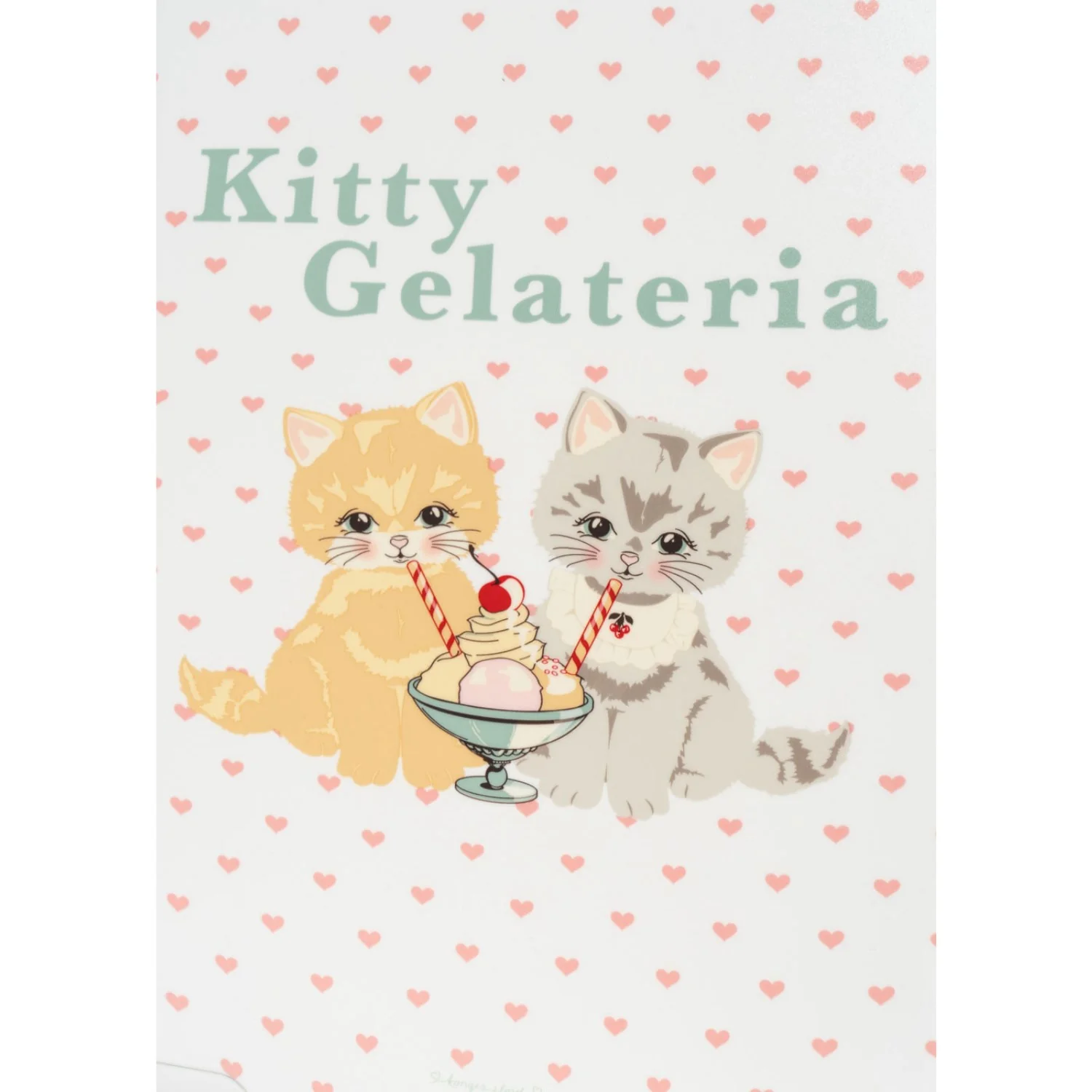 Konges Sløjd Kitty Gelateria Travel Suitcase - Image 4