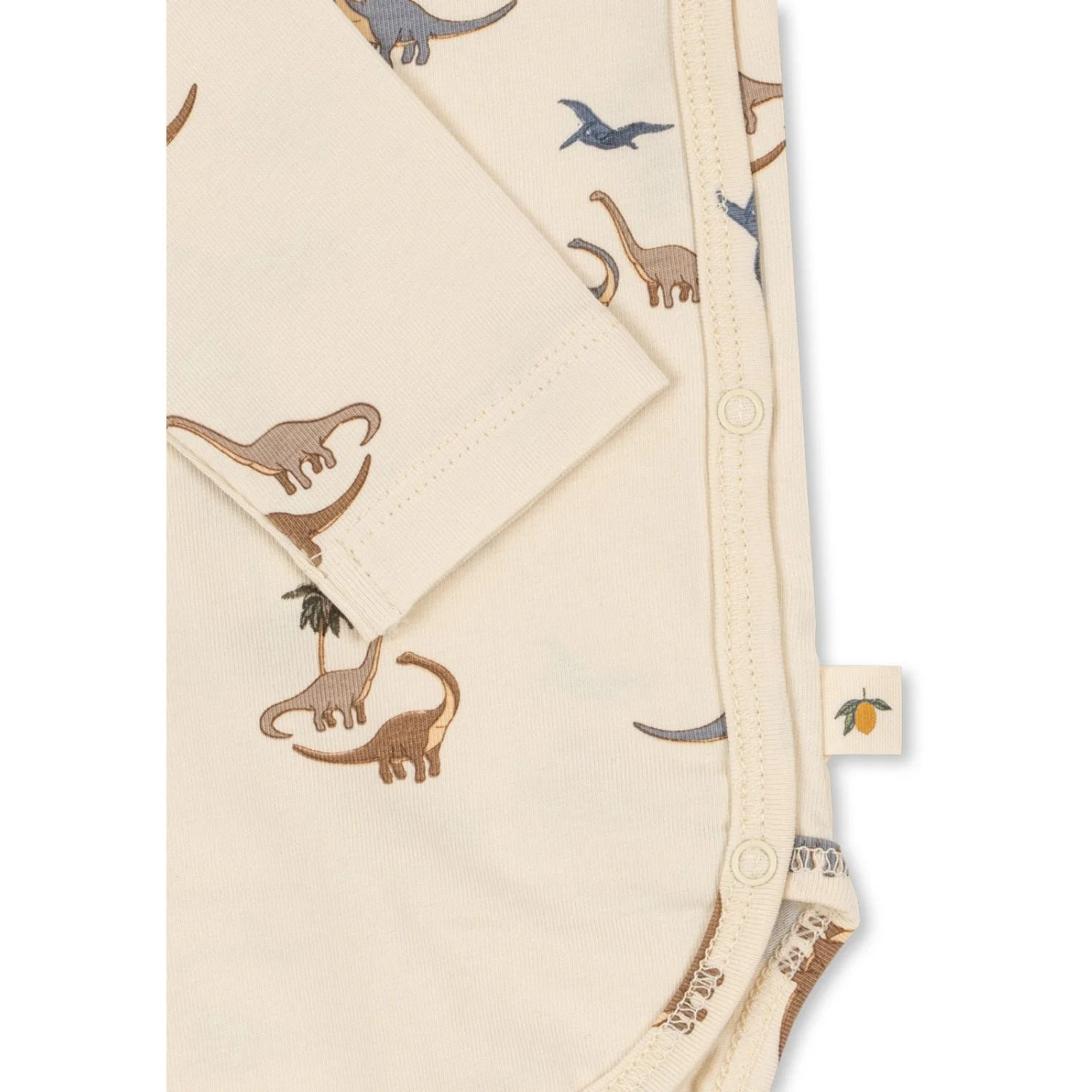 Konges Sløjd Kubi Basic Ls Newborn Body GOTS - Image 3