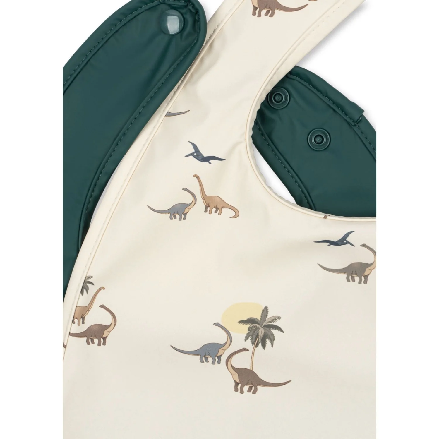 Konges Sløjd Kubi/Rain Forest 2 Pack Dinner Bib - Image 2
