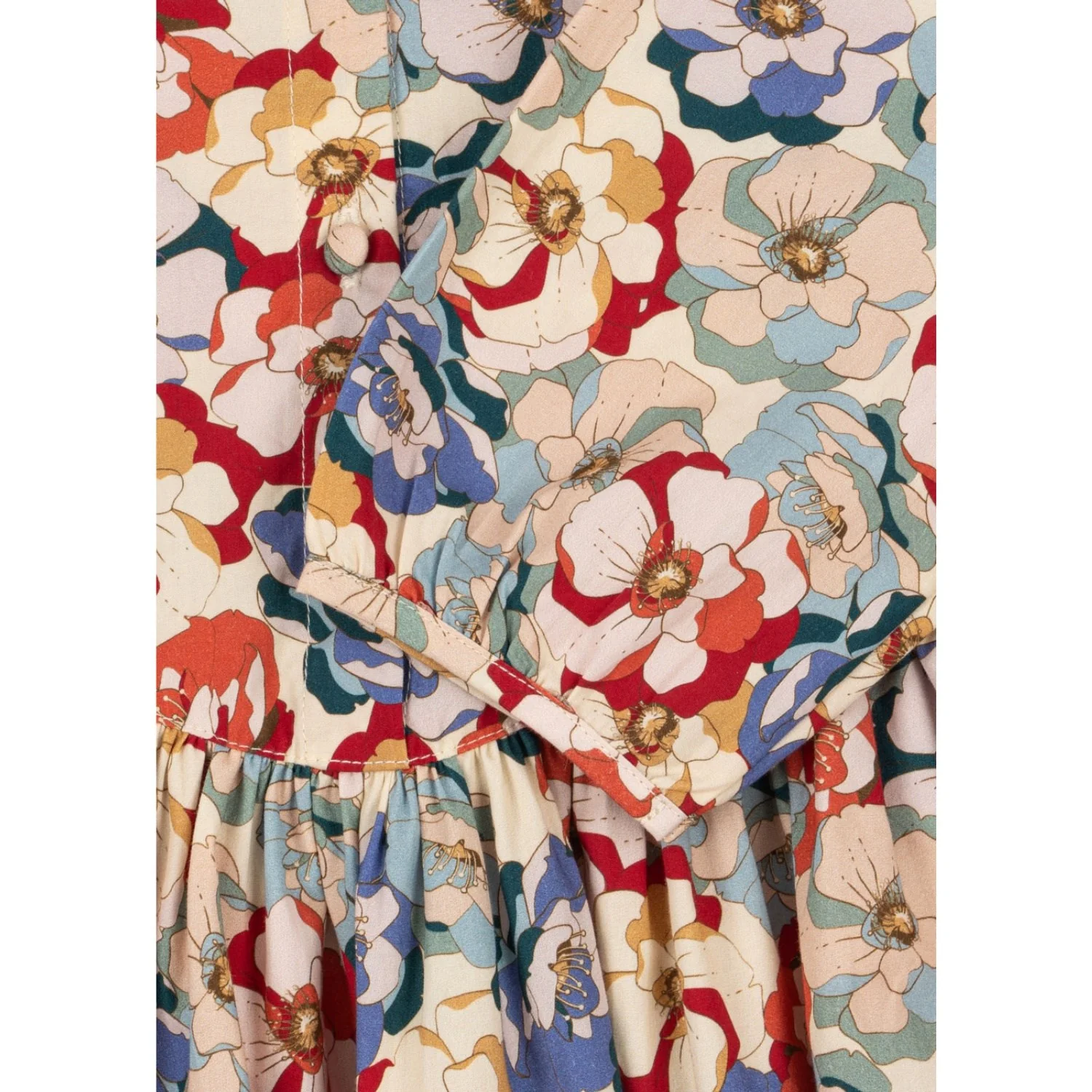 Konges Sløjd La Rosa Coeur Collar Dress GOTS - Image 4