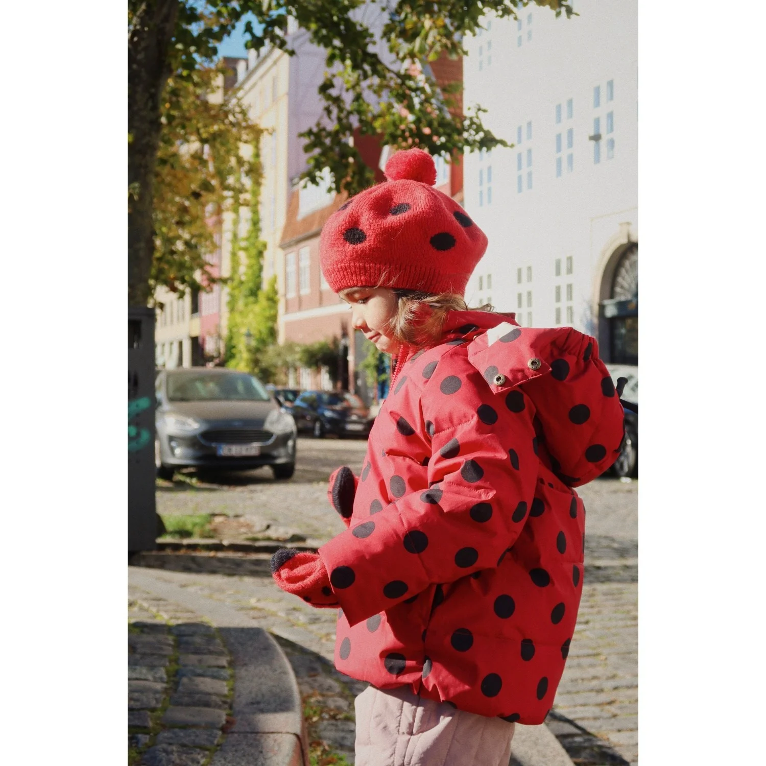 Konges Sløjd Lady Dot Nuka Ladybug Jacket Grs - Image 4