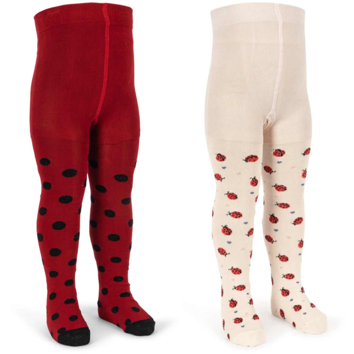 Konges Sløjd Ladybug 2 Pack Ladybug Jacquard Tights - Image 5