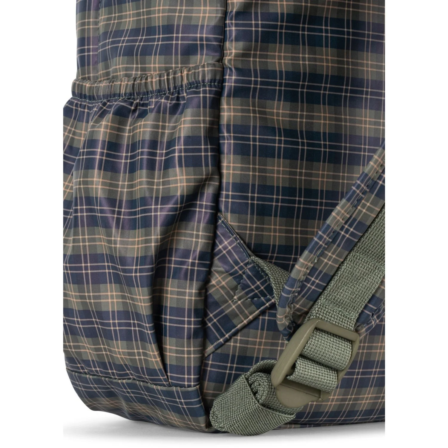 Konges Sløjd Laurel Blue Check Rainy Kids Backpack Midi - Image 5