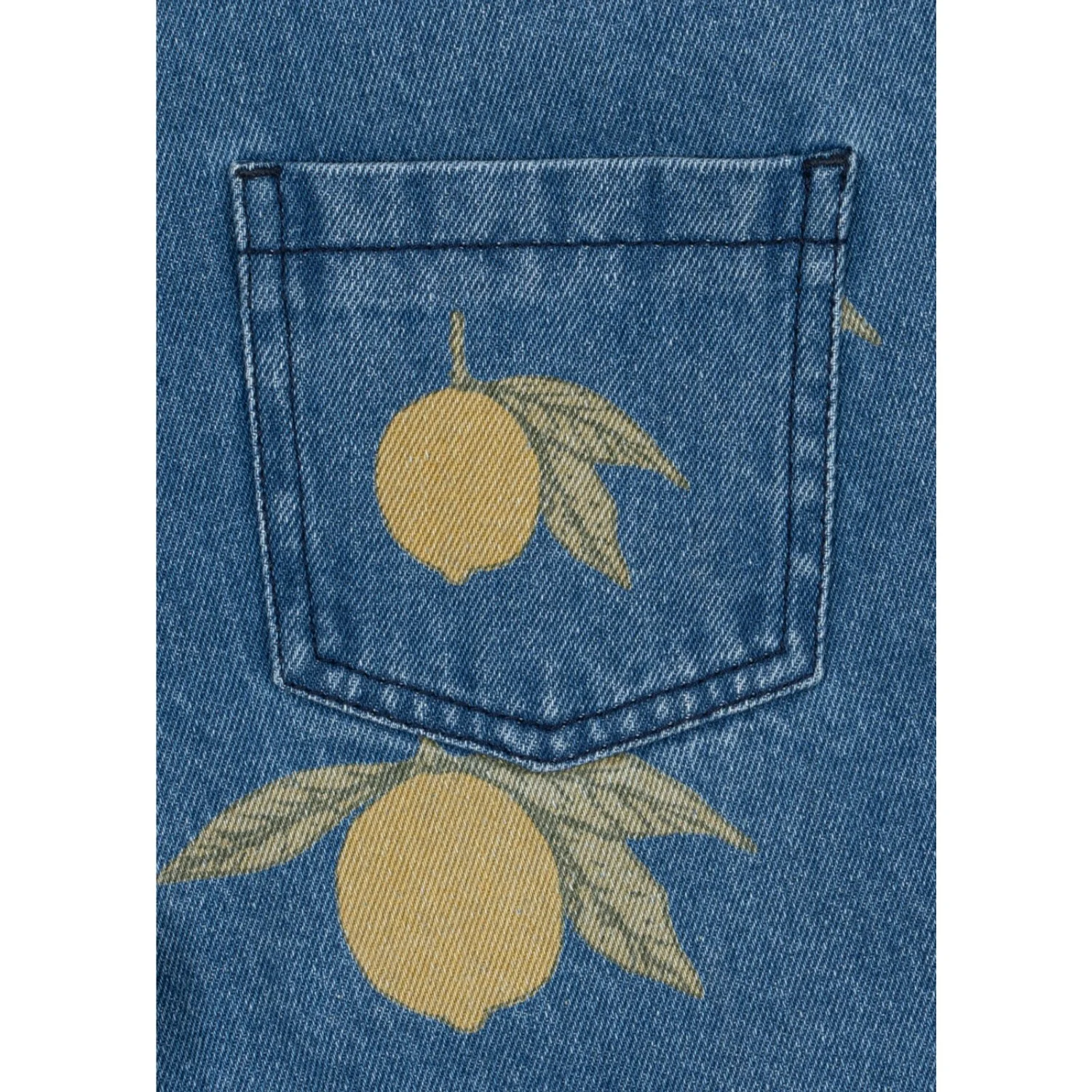 Konges Sløjd Lemon Denim Magot Overalls Gots - Image 2