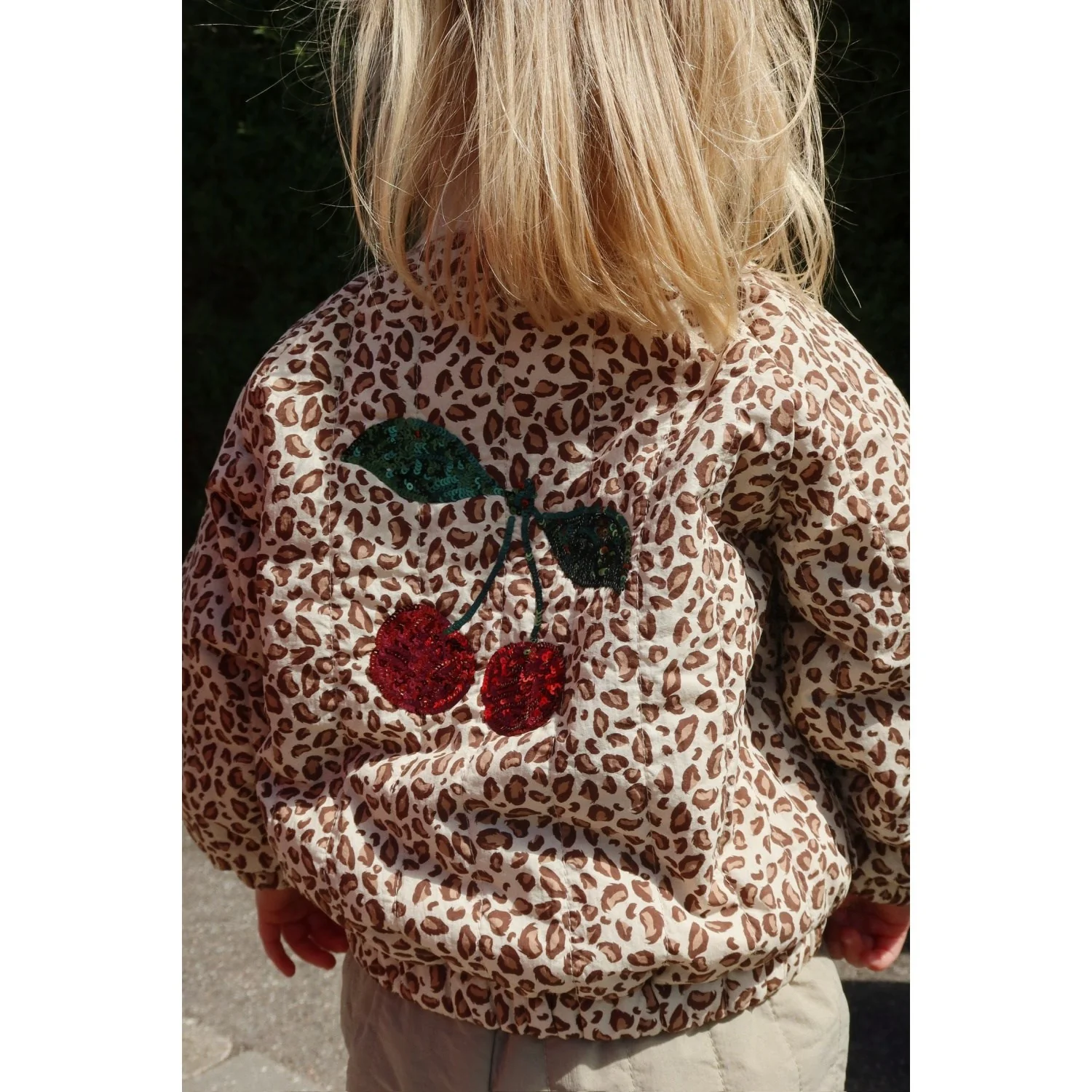 Konges Sløjd Leo Juno Printed Sequin Bomber Jacket - Image 2