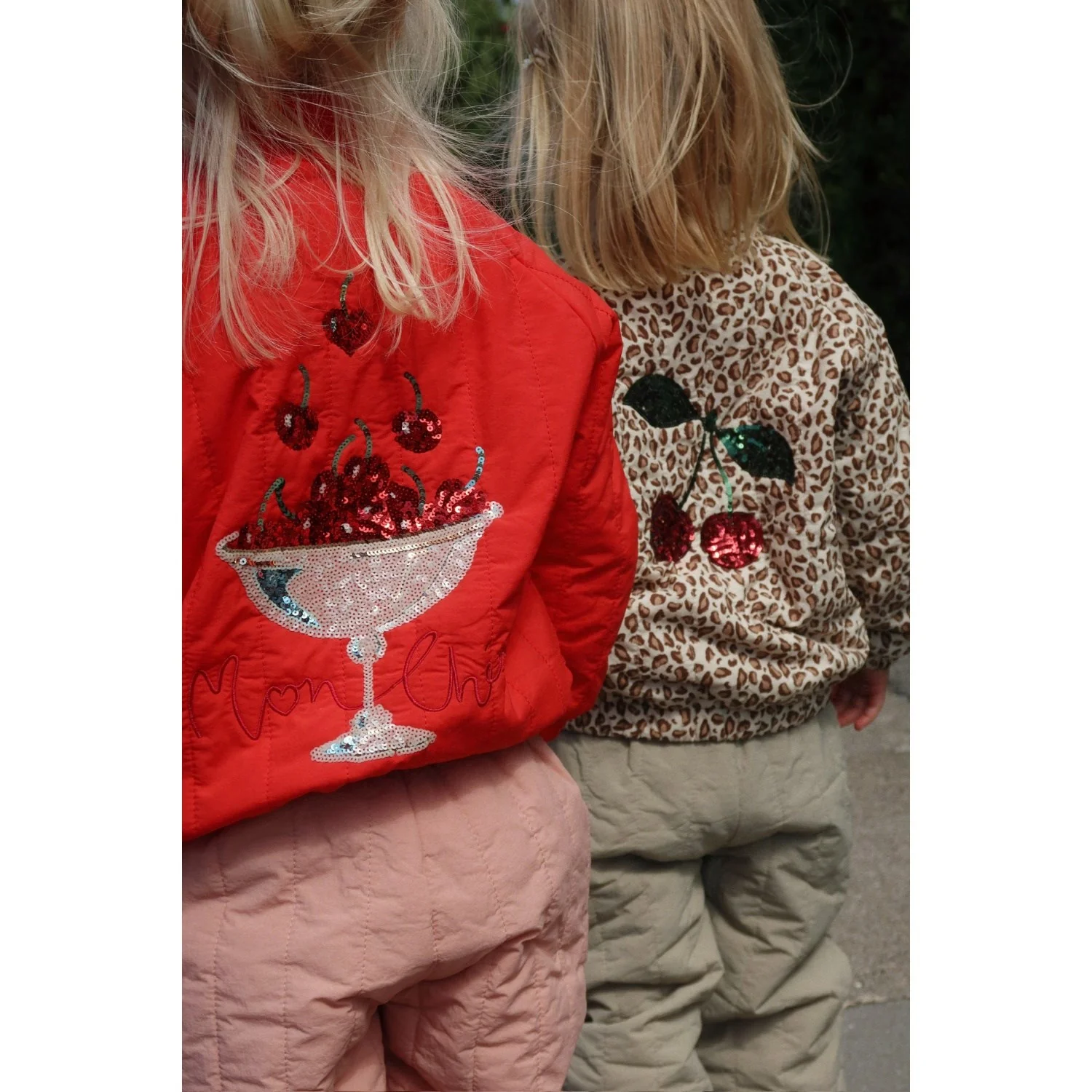 Konges Sløjd Leo Juno Printed Sequin Bomber Jacket - Image 3
