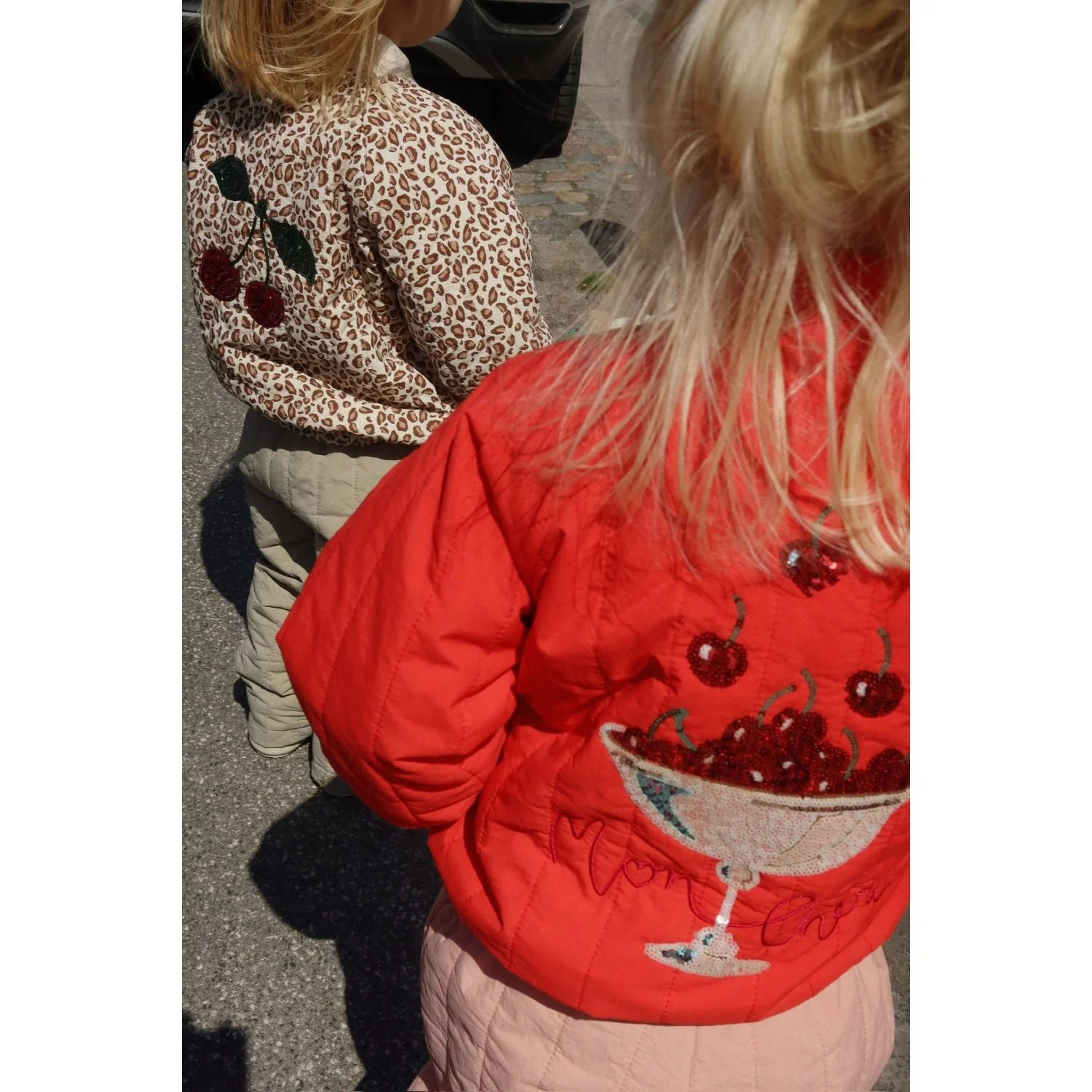 Konges Sløjd Leo Juno Printed Sequin Bomber Jacket - Image 4