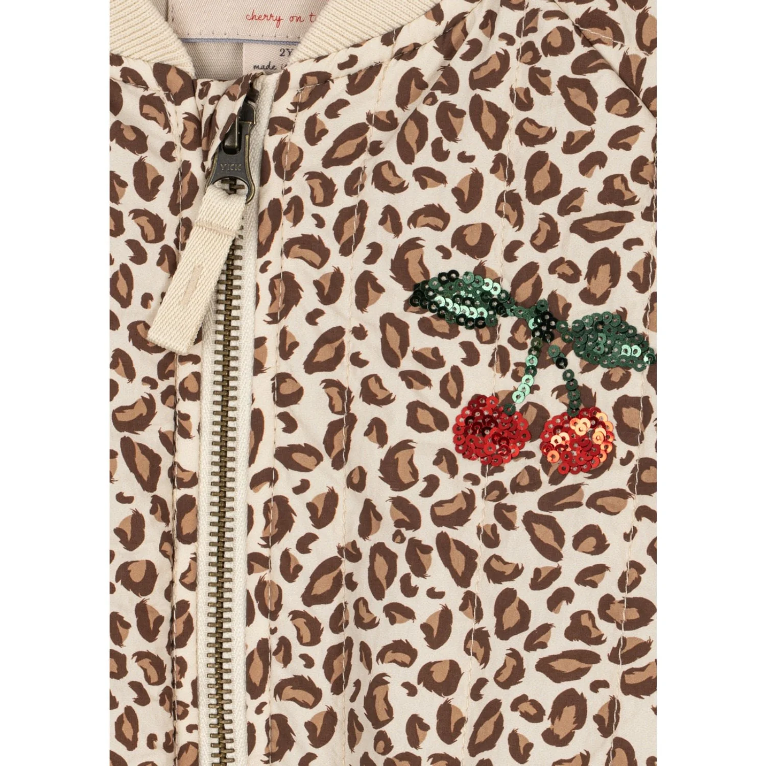 Konges Sløjd Leo Juno Printed Sequin Bomber Jacket - Image 6