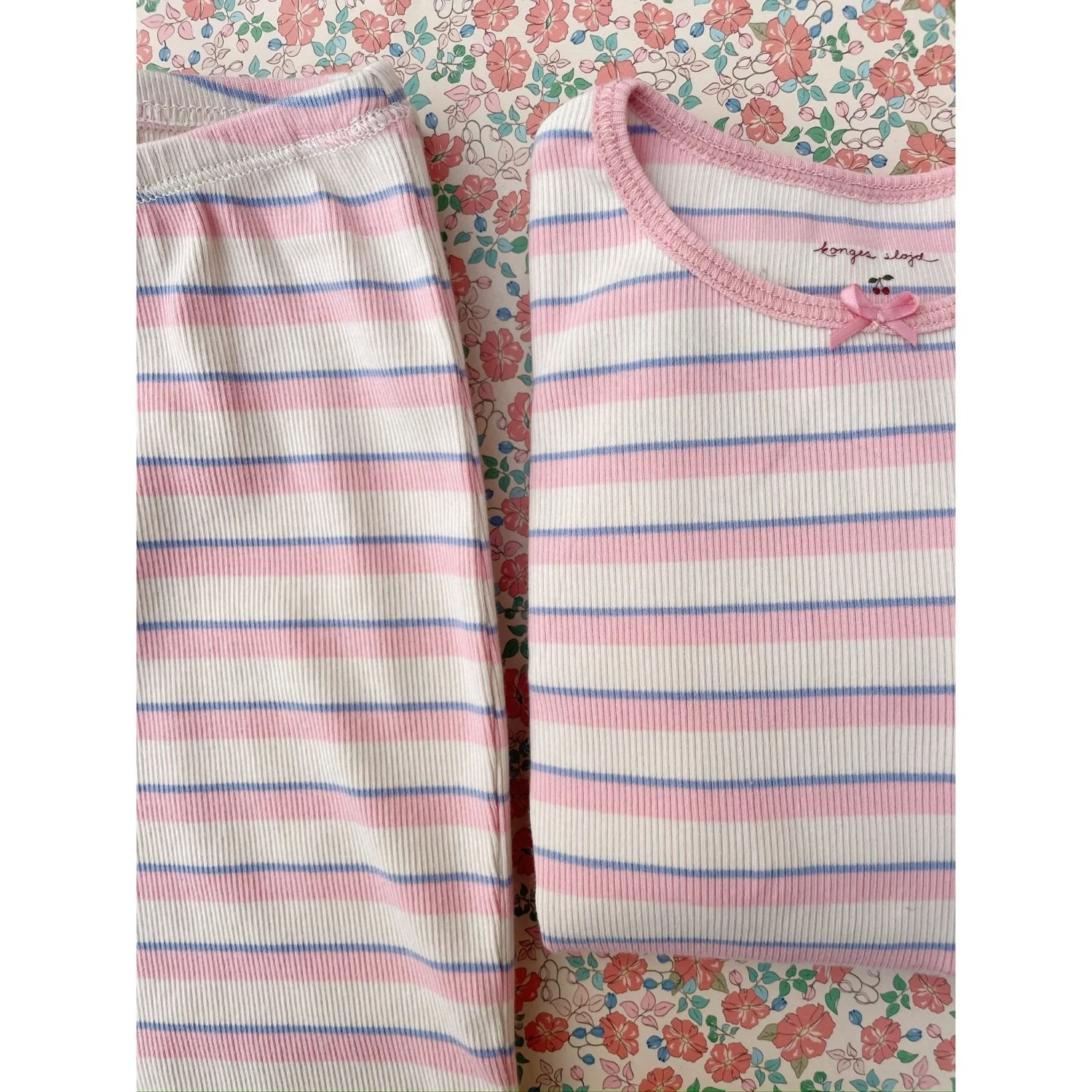 Konges Sløjd Lolly Stripe Ella Ls Tee GOTS - Image 3