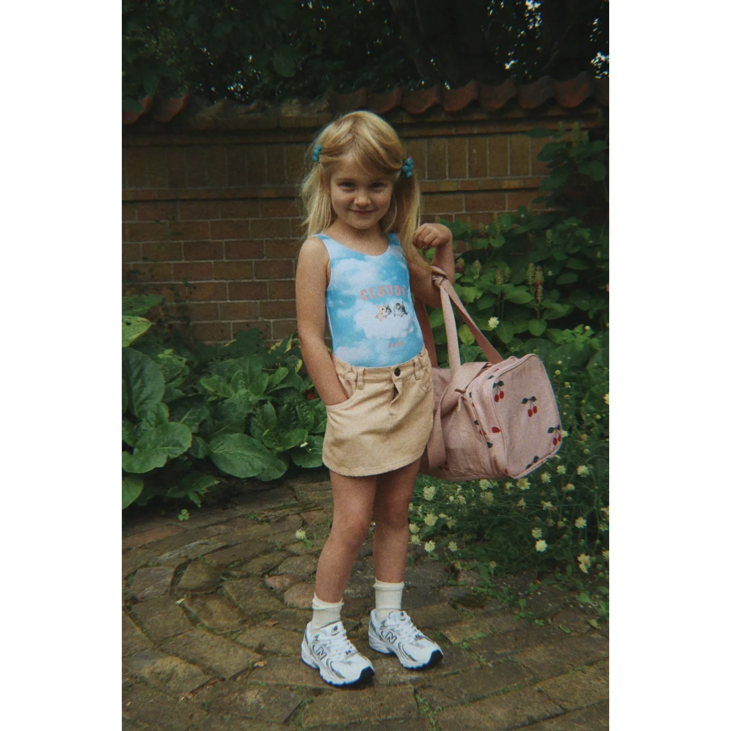 Konges Sløjd Ma Grande Cerise Blush Kids Weekend Bag - Image 2