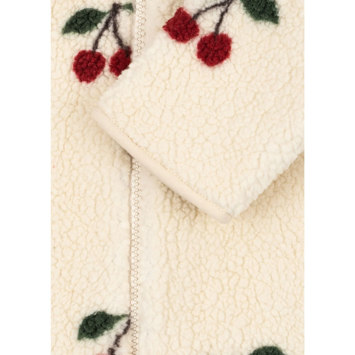 Konges Sløjd Ma Grande Cerise Jody Teddy Onesie Grs - Image 8