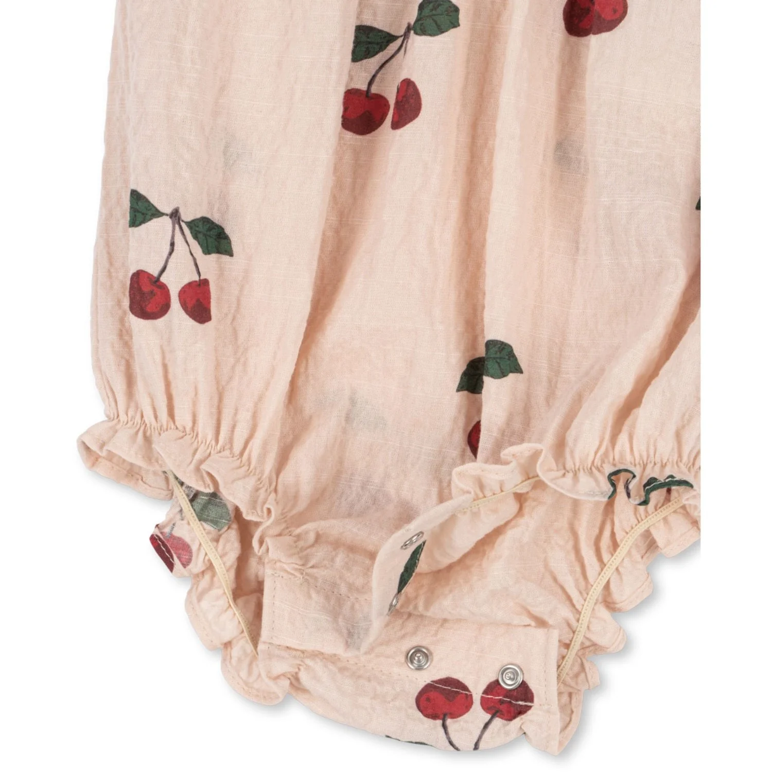 Konges Sløjd Ma Grande Cerise Pink Elin Romper Gots - Image 2