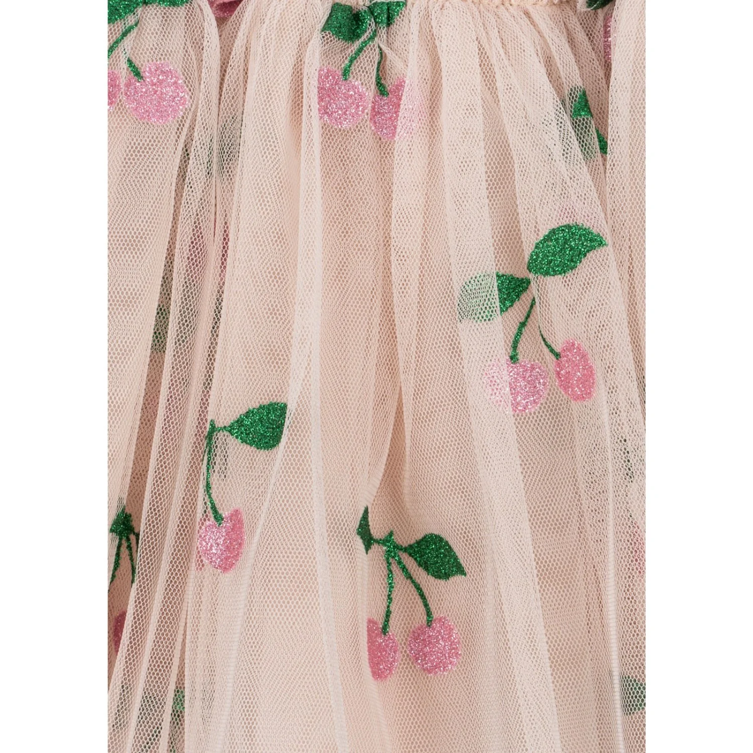Konges Sløjd Ma Grande Cerise Pink Glitter Tullie Smock Skirt - Image 3