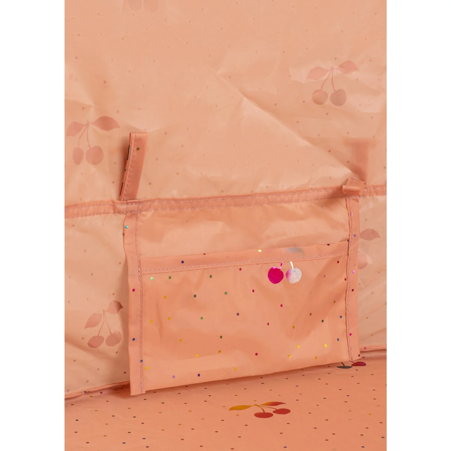 Konges Sløjd Ma Grande Fairy Cherry Mini Beach Tent Pop Up Uv 50+ Lace - Image 3