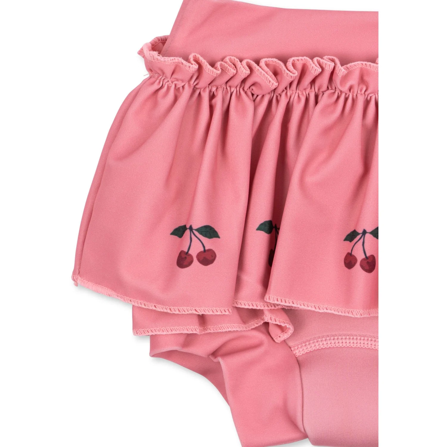 Konges Sløjd Mahogany Rose Bobbi Frill Swim Shorts - Image 2