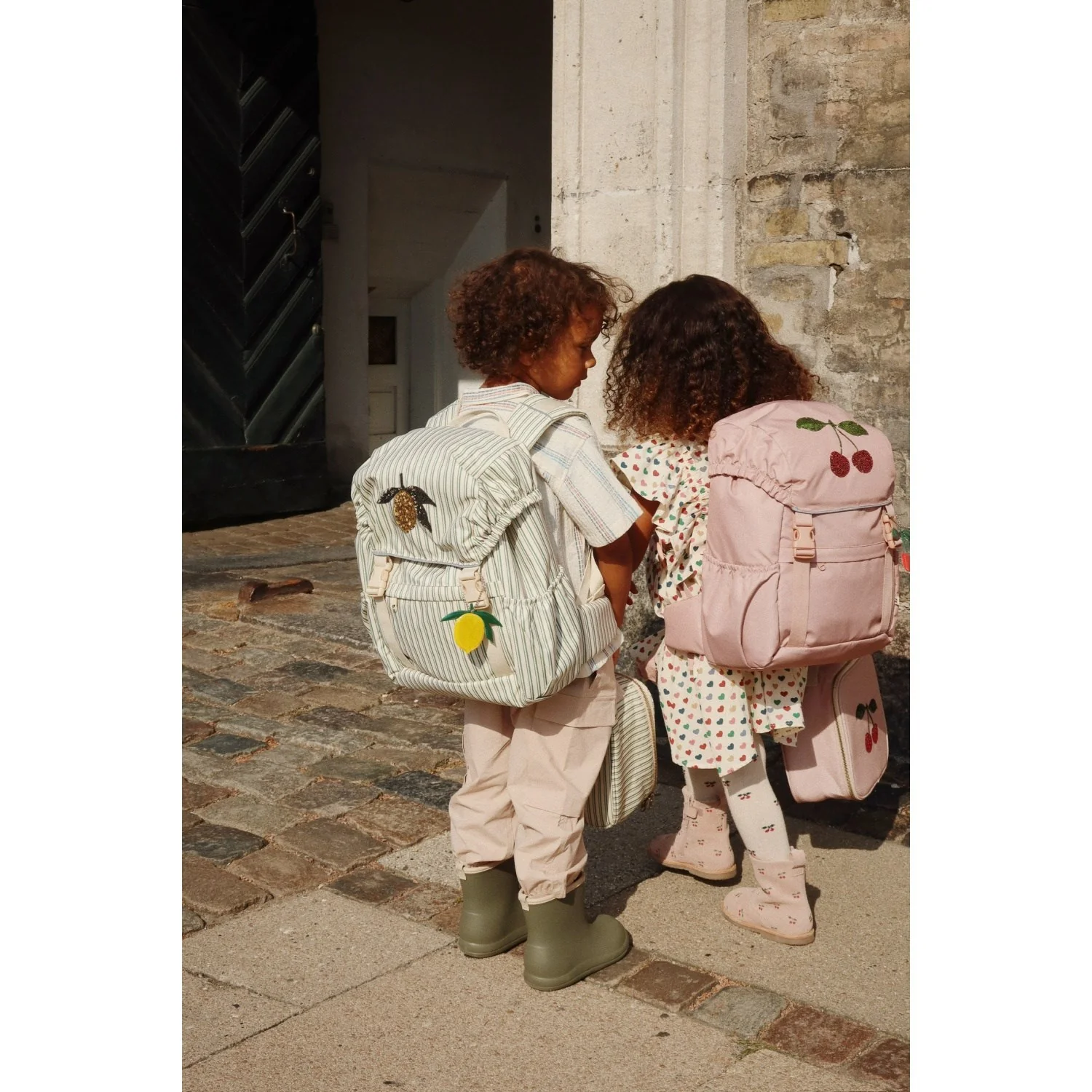 Konges Sløjd Mahogany Rose Clover Schoolbag - Image 8