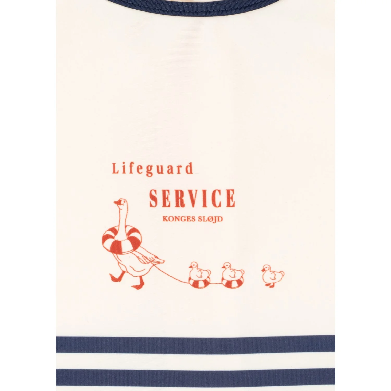 Konges Sløjd Marin Stripe Aster Onesie Grs - Image 4