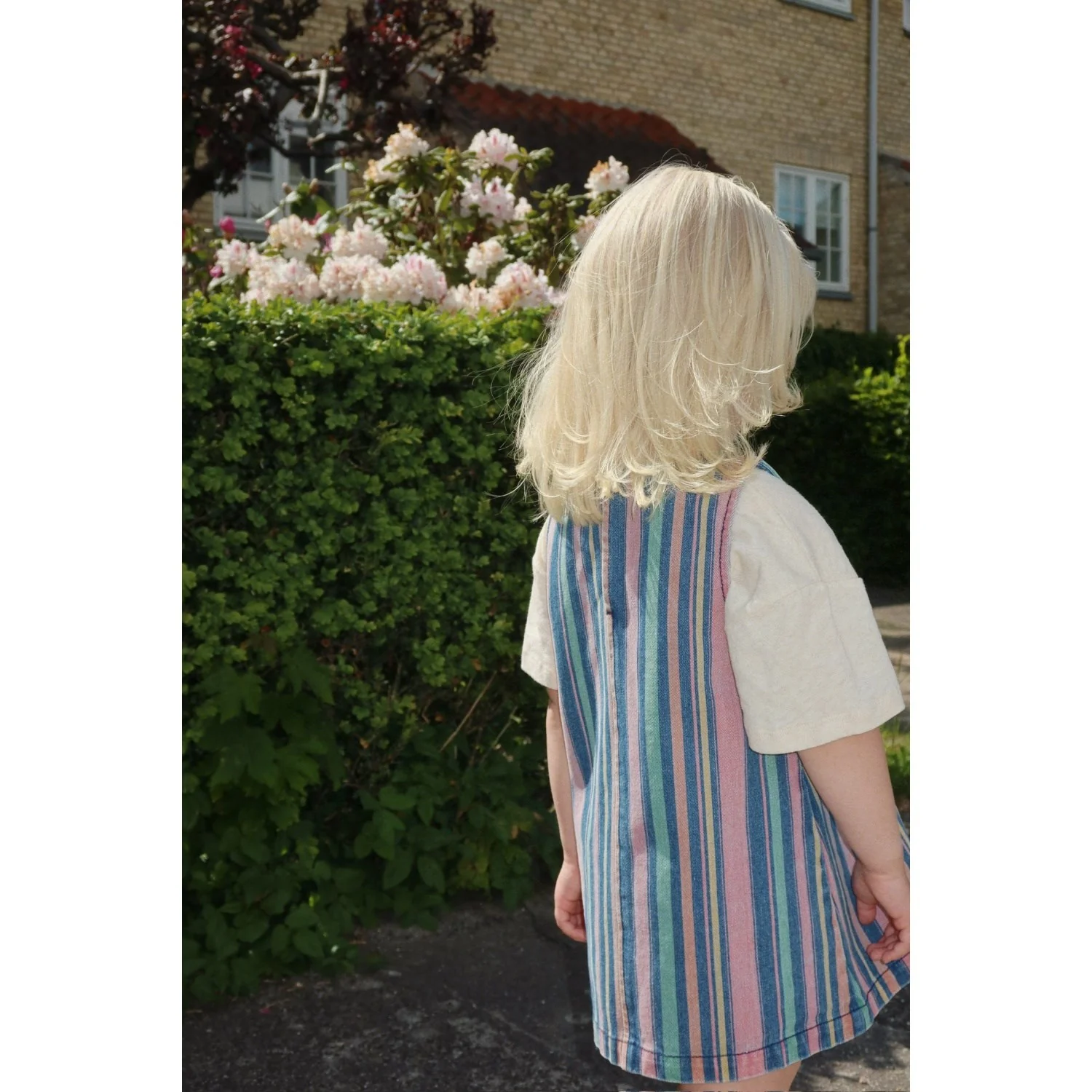 Konges Sløjd Miami Stripe Magot Dress Gots - Image 2