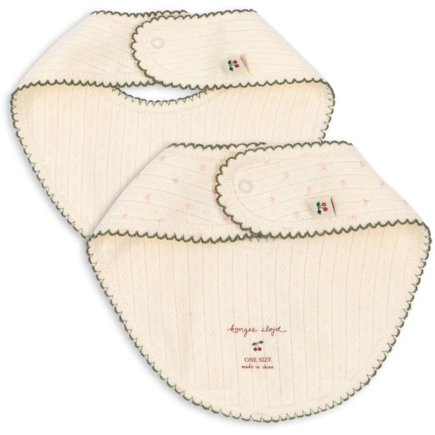 Konges Sløjd Minnie Coeur Minnie 2 Pack Bib - Image 3