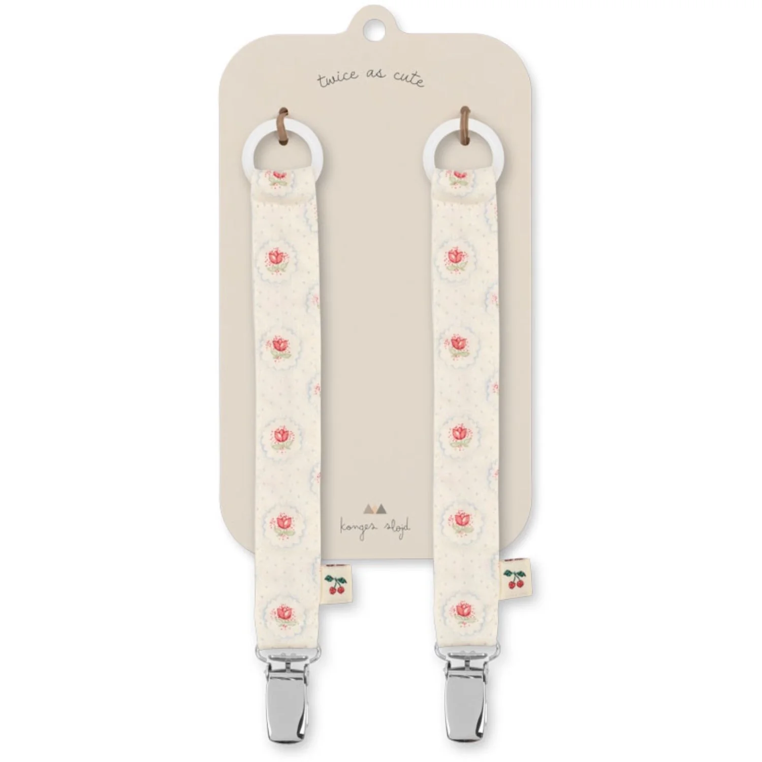 Konges Sløjd Mirage 2 Pack Pacifier Strap - Image 2