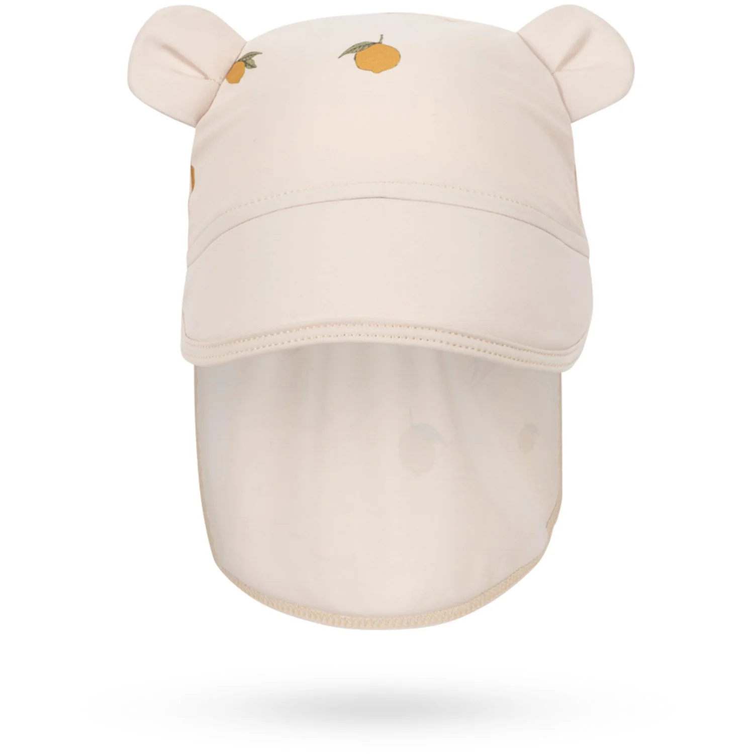 Konges Sløjd Mon Grand Citron Aster Bear Sun Hat Grs - Image 3