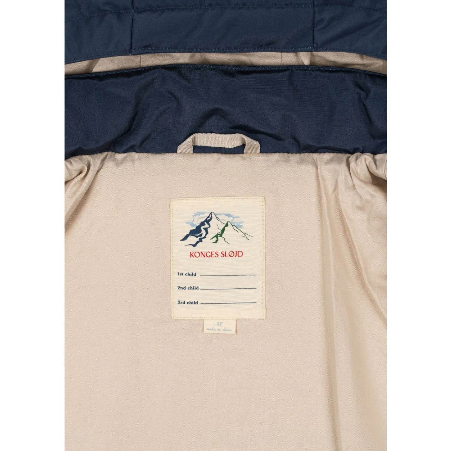 Konges Sløjd Mood Indigo Magnum Down Jacket Solid Grs - Image 4