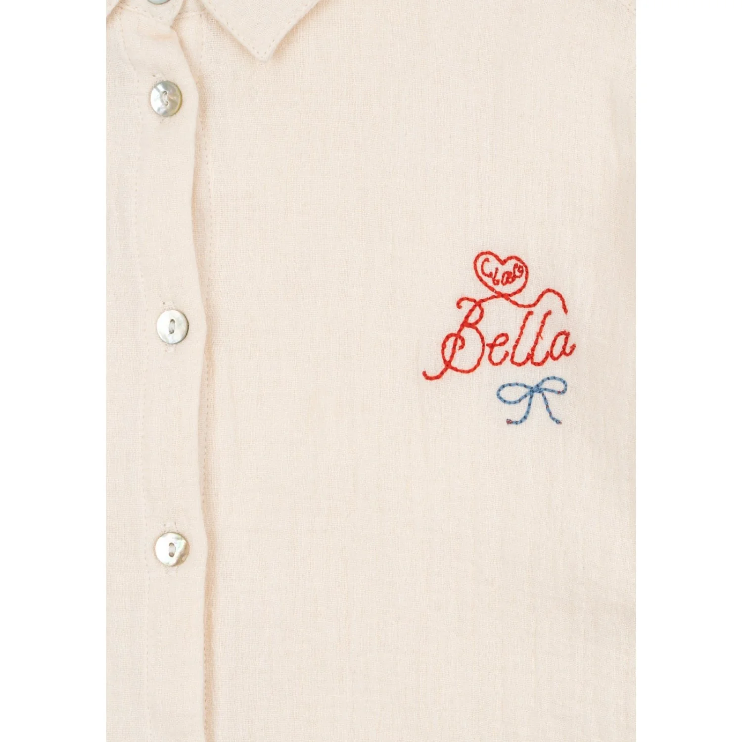 Konges Sløjd Mother Of Pearl RHW X KS Bella Shirt Gots - Image 11
