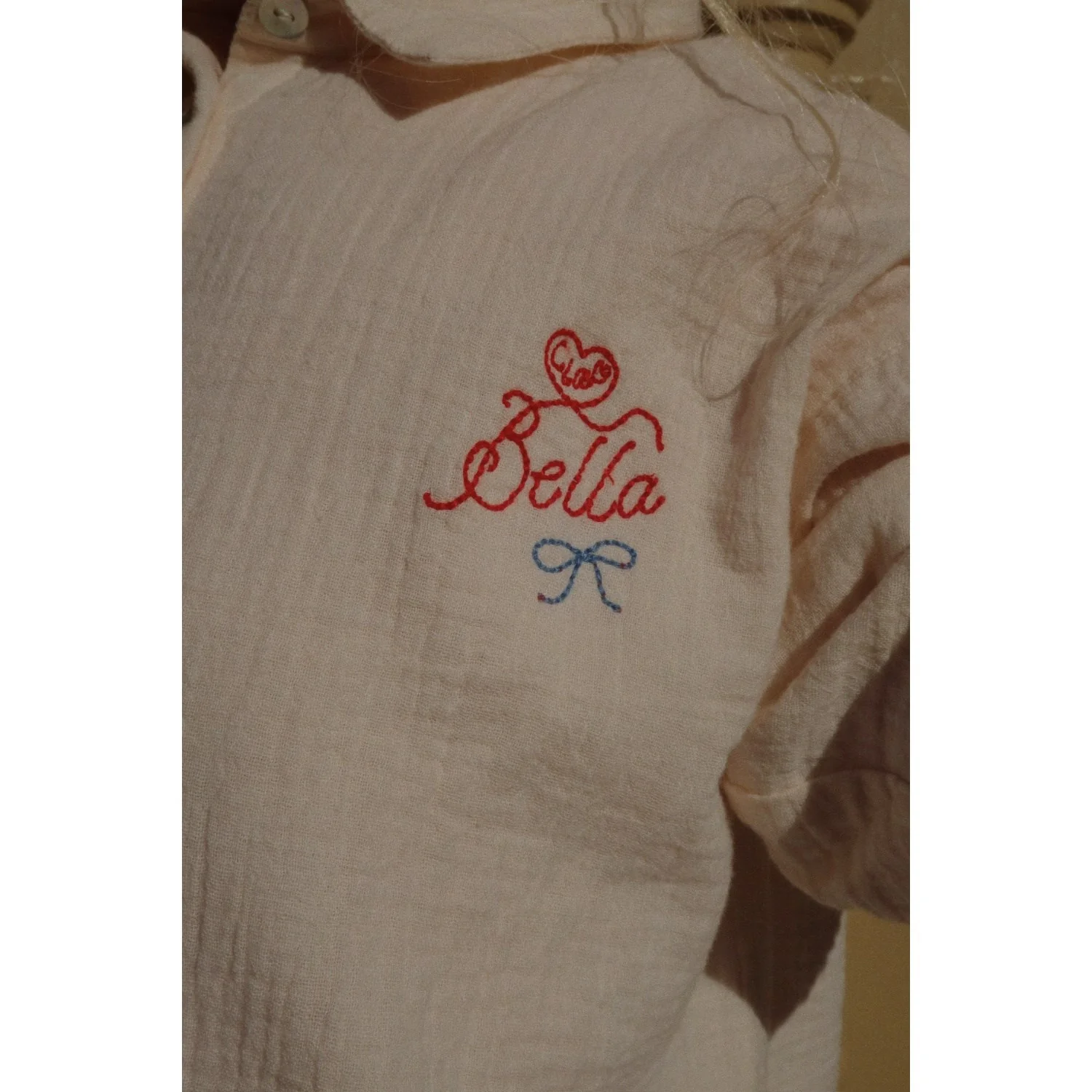 Konges Sløjd Mother Of Pearl RHW X KS Bella Shirt Gots - Image 5