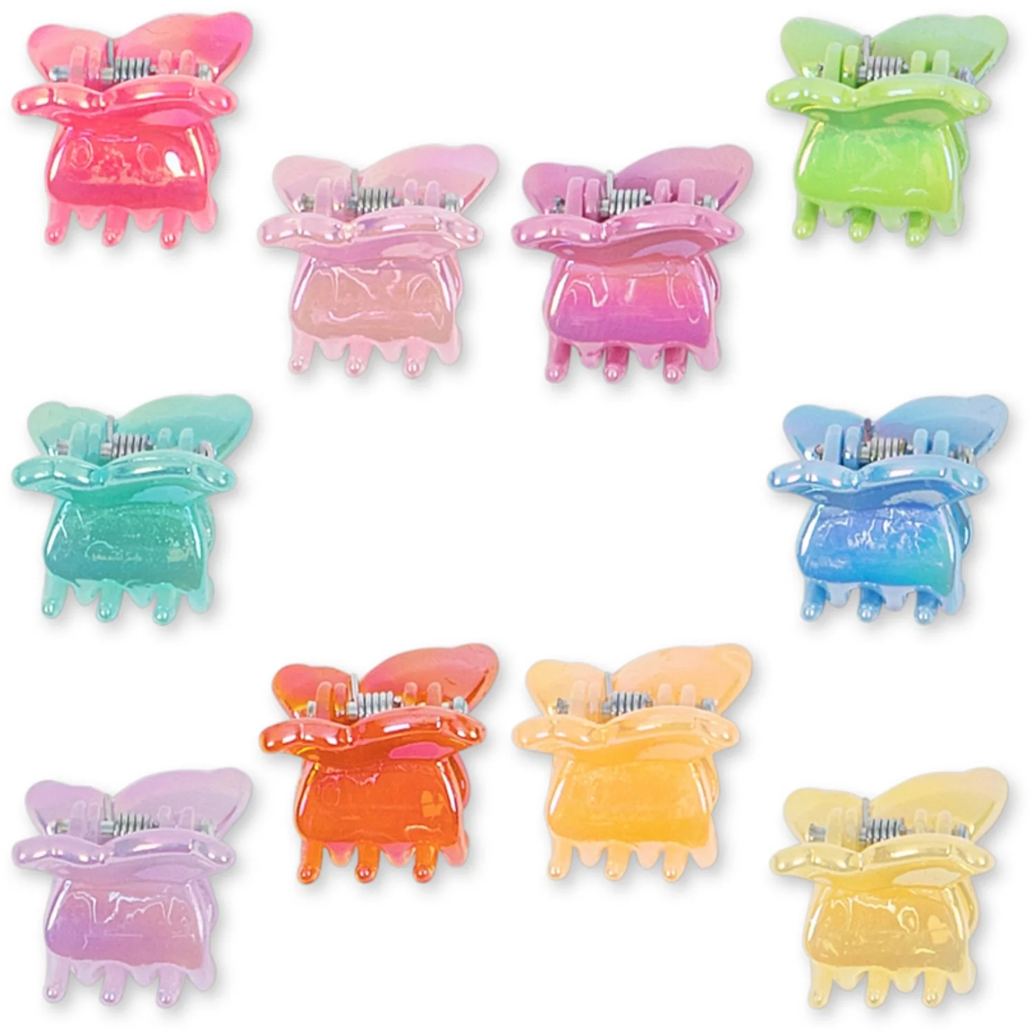 Konges Sløjd Multi 10 Pack Mini Butterfly Hair Claws - Image 5