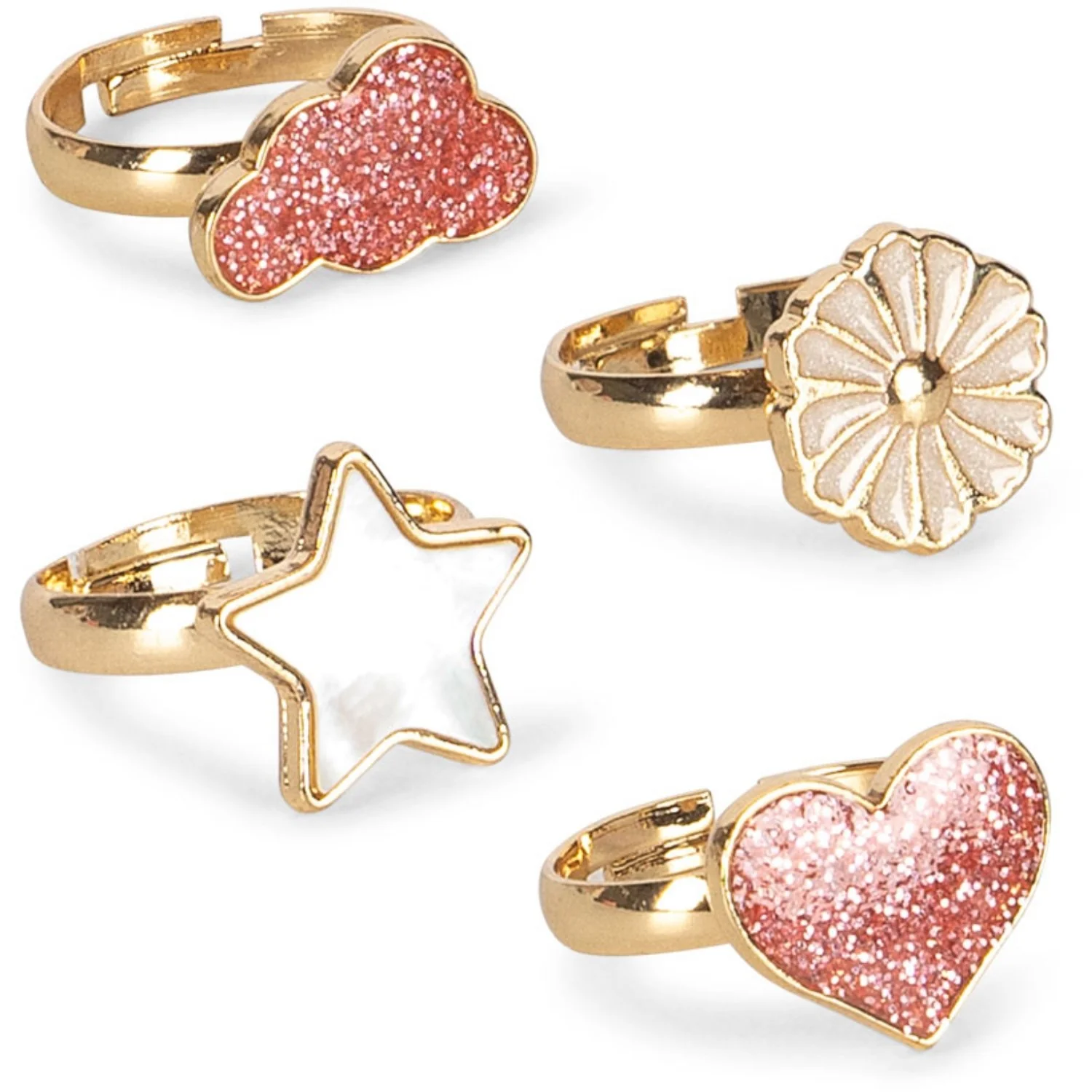 Konges Sløjd Multi Color Ring Set 12 Pcs - Image 2