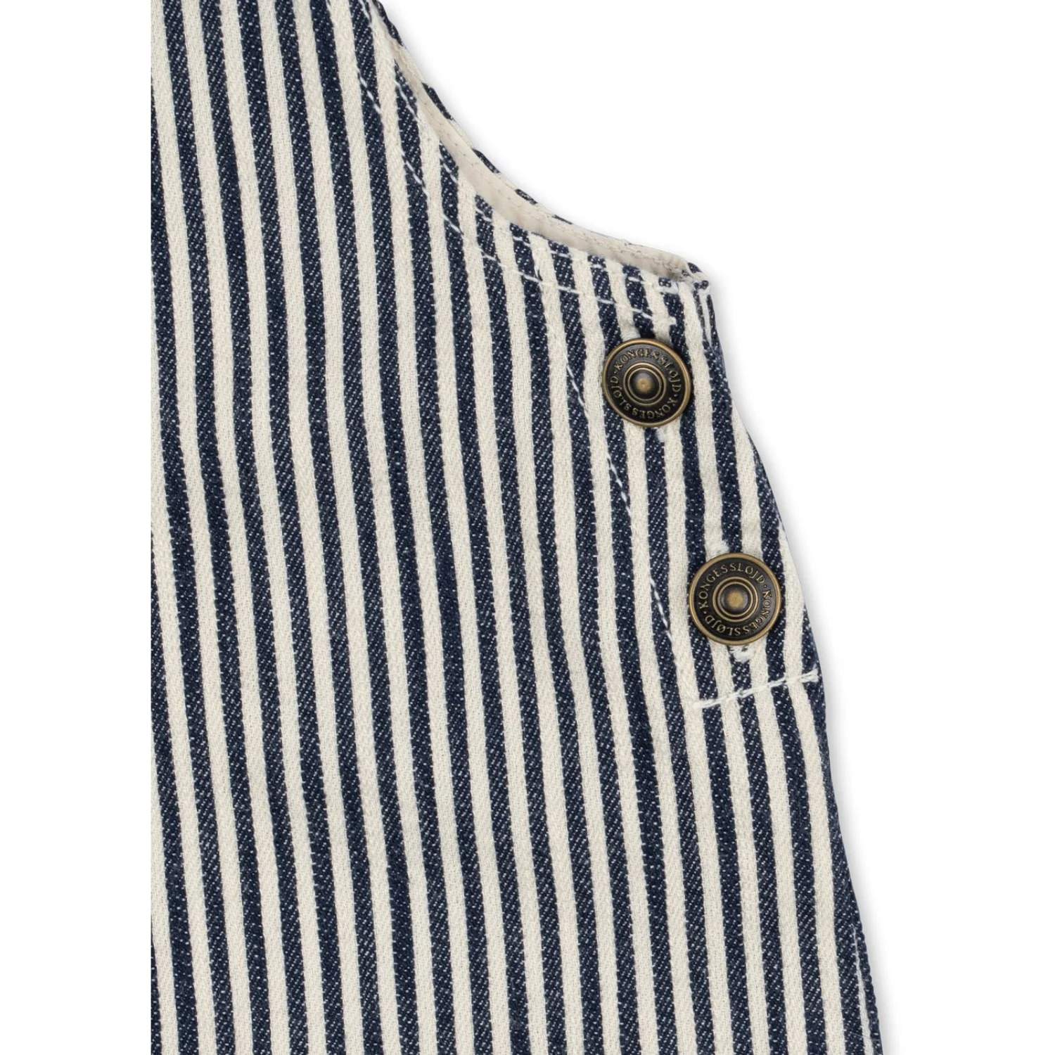 Konges Sløjd Naval Stripe Fender Overalls Gots - Image 7