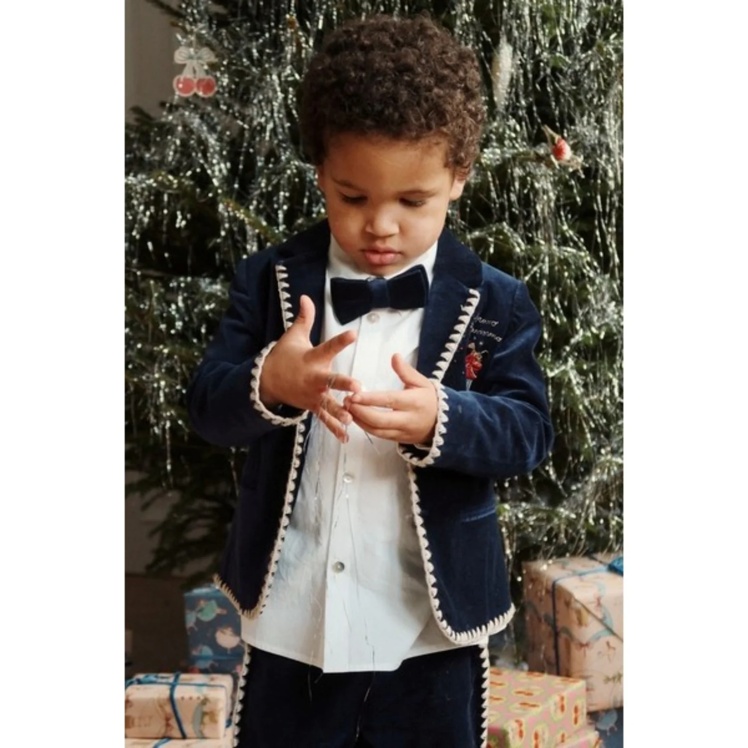 Konges Sløjd x Luksusbaby Navy Blazer Rocky Pants - Image 4