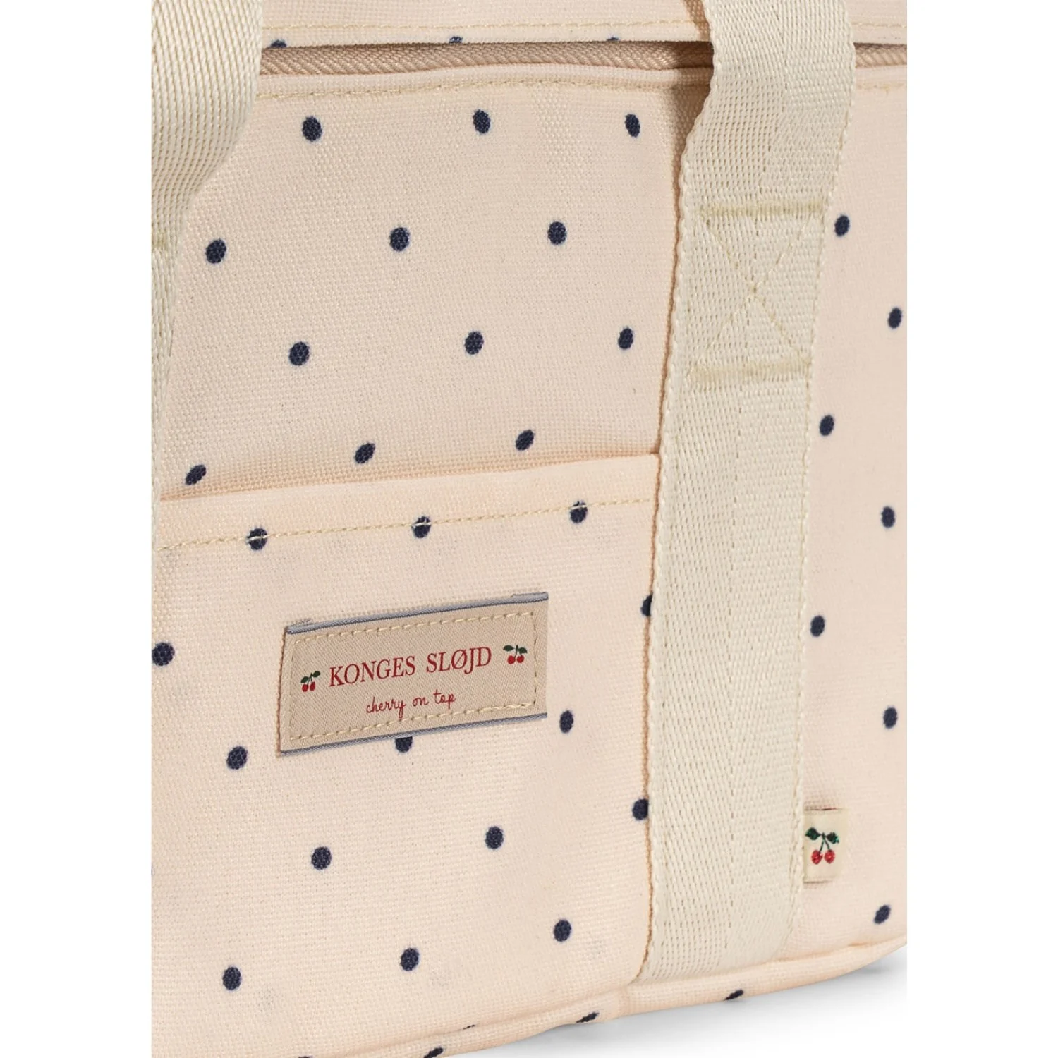 Konges Sløjd Navy Dot Carl Cooler Bag - Image 4