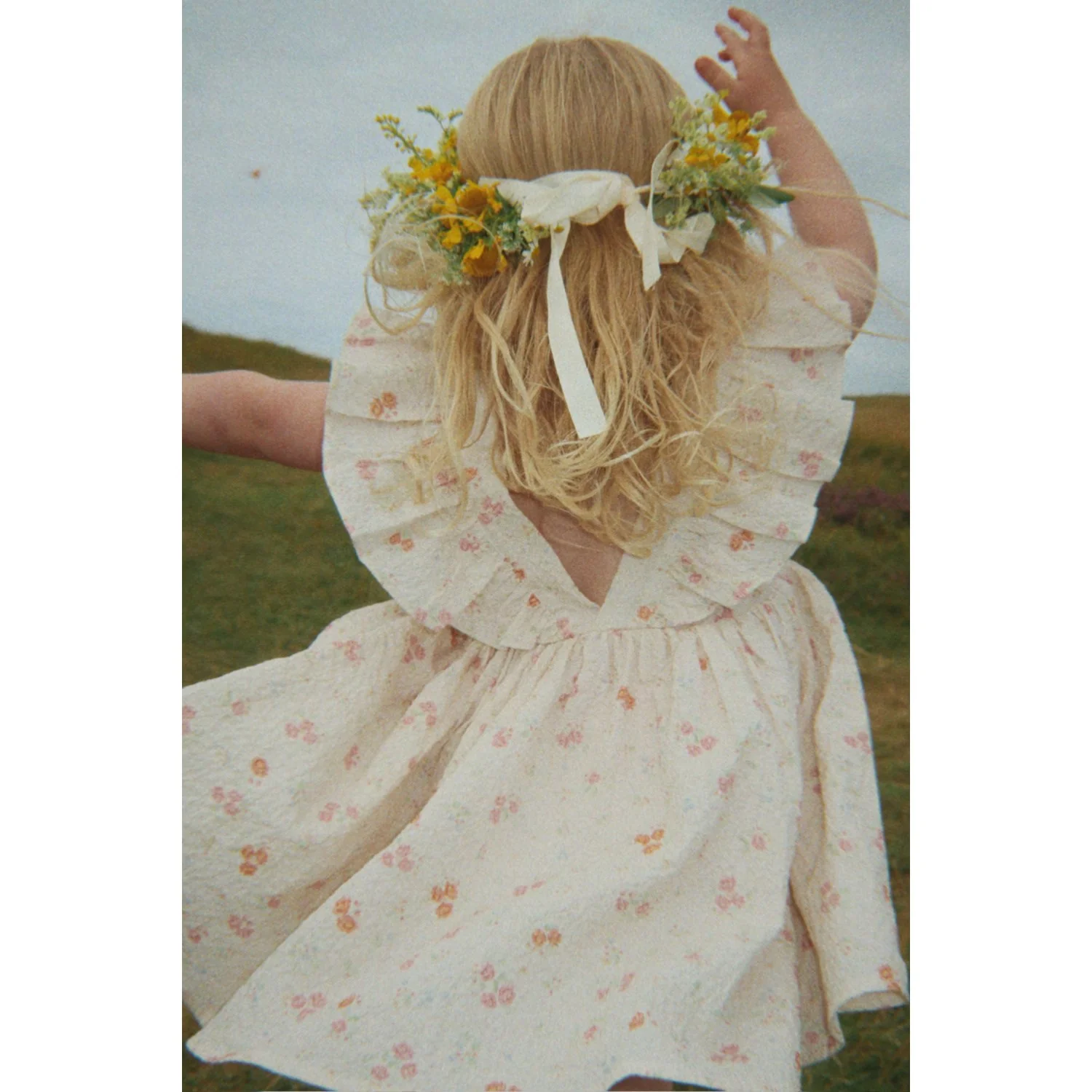Konges Sløjd Nonoka Elin Frill Dress Gots - Image 2