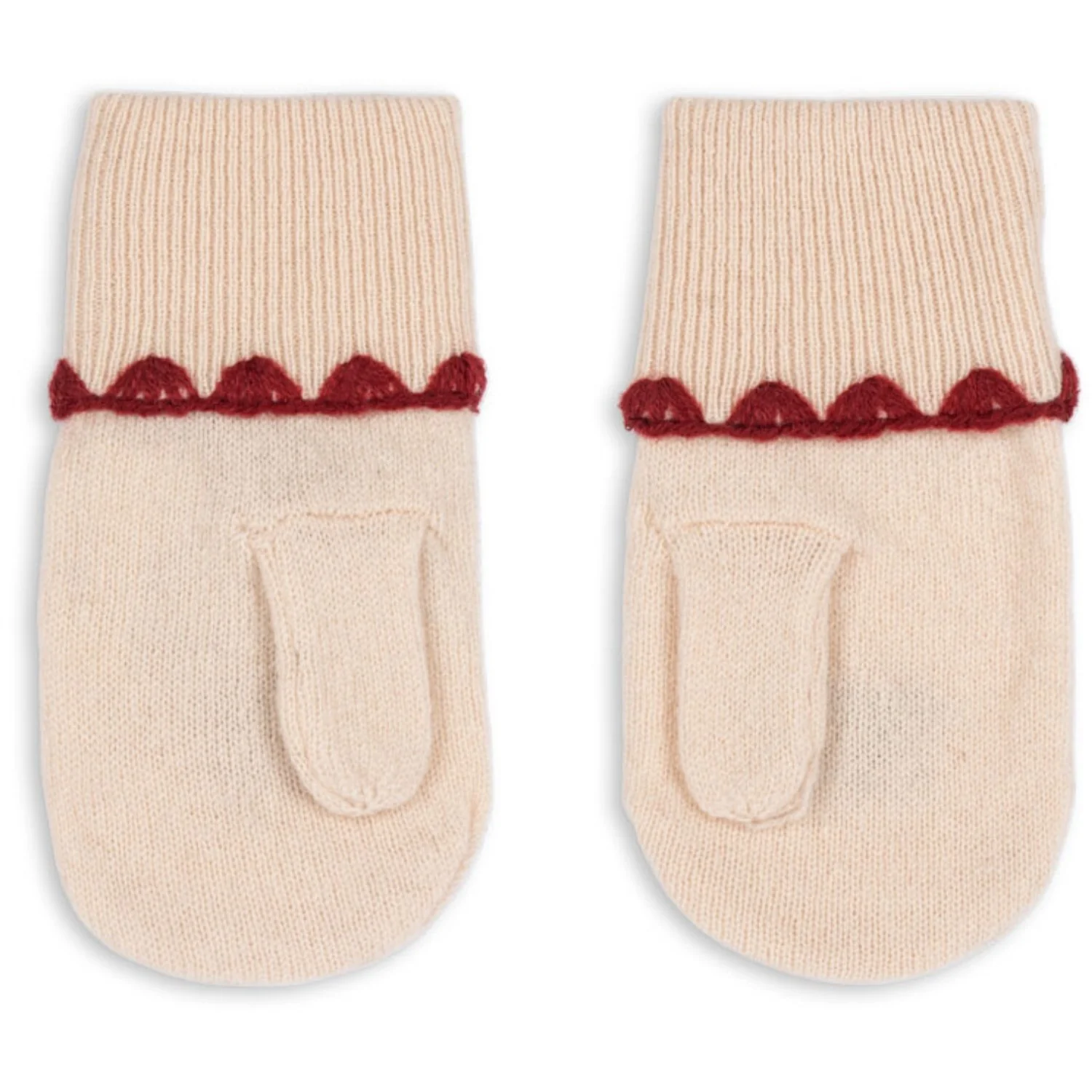 Konges Sløjd Off White Collette Mittens - Image 4