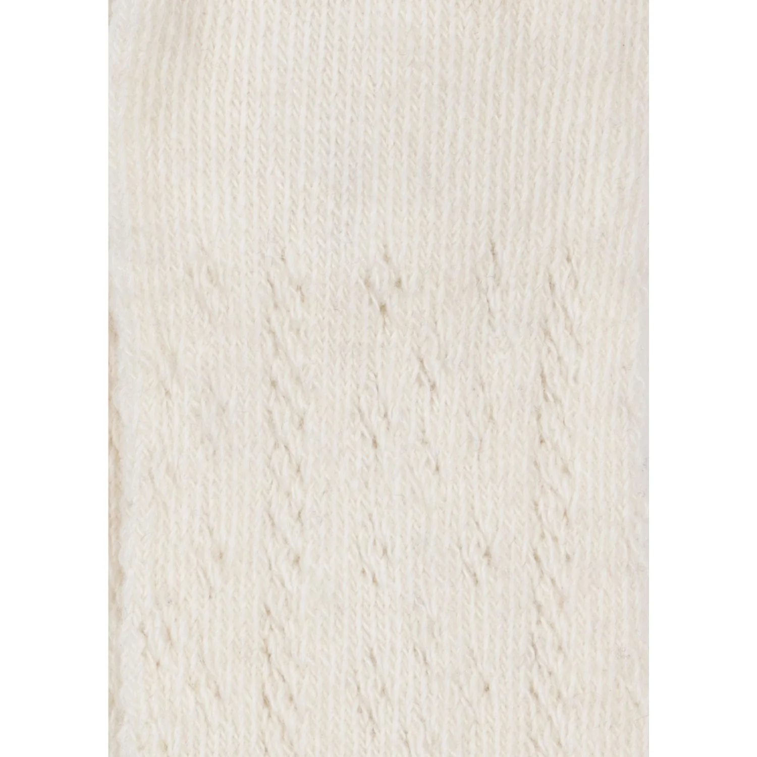 Konges Sløjd Off White Wool Pointelle Tights - Image 3
