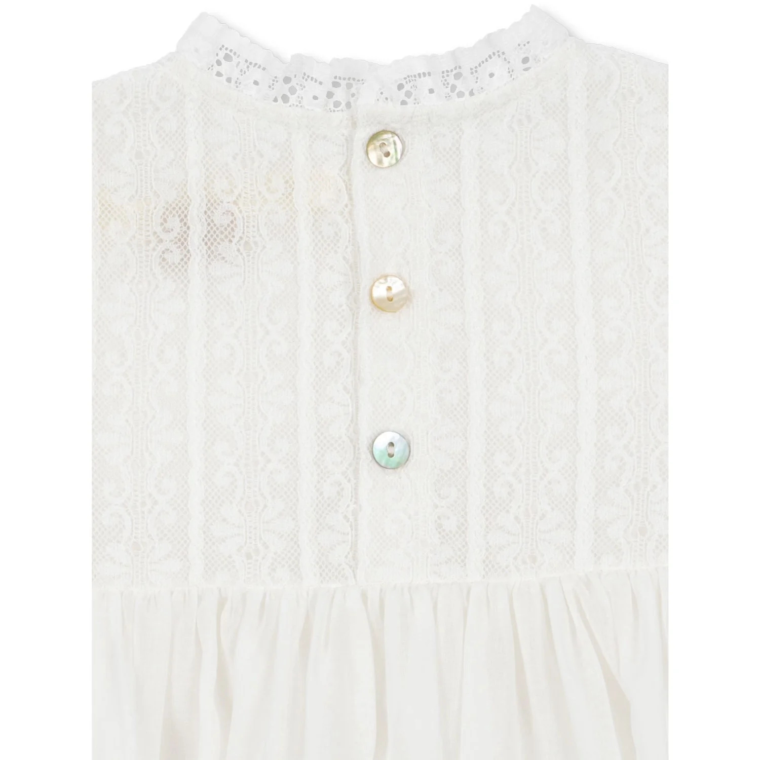 Konges Sløjd Optic White Bambina Dress Gots - Image 5