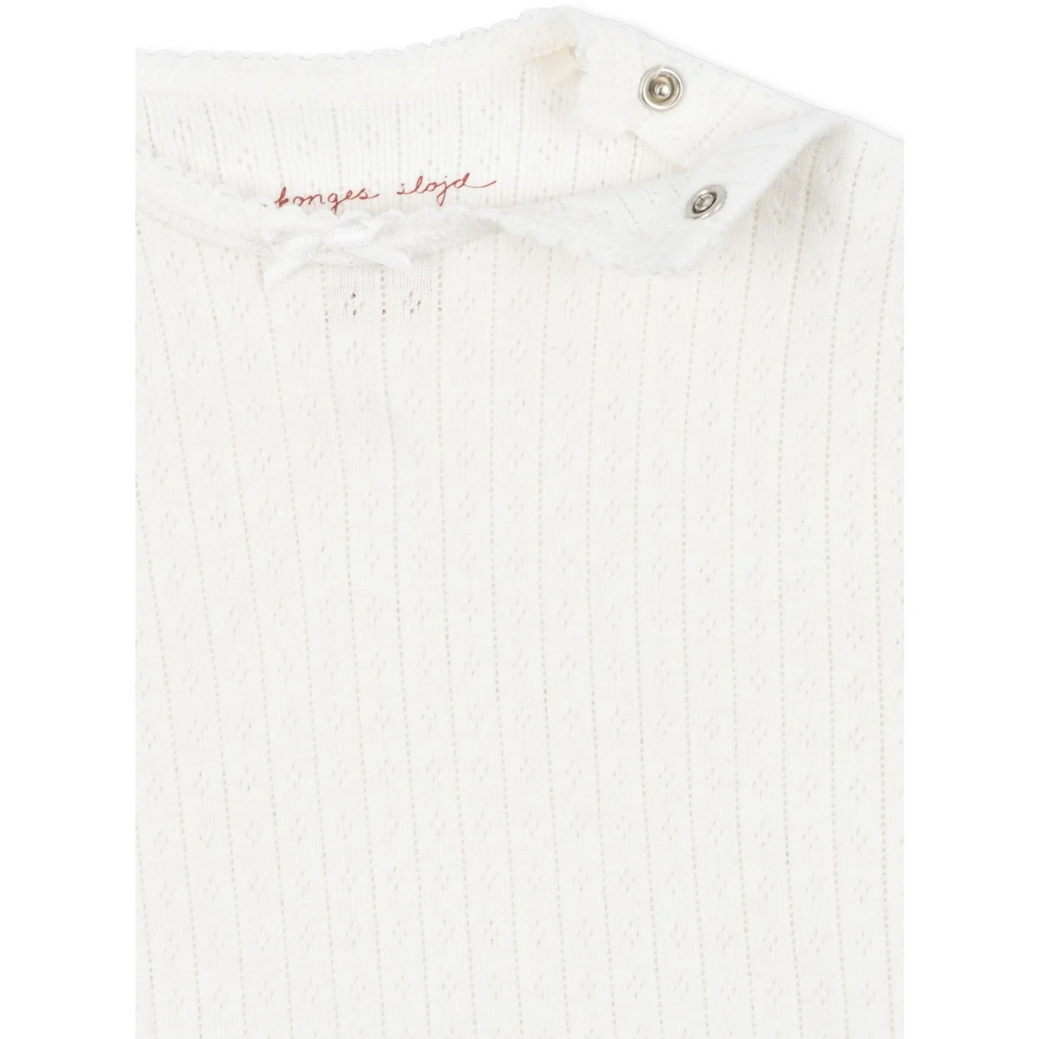 Konges Sløjd Optic White Minnie Ss Body Gots - Image 5