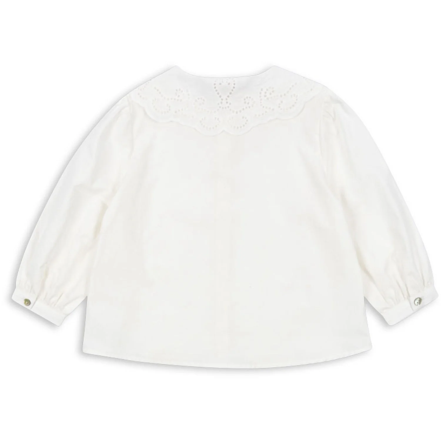Konges Sløjd Optic White Rilo Collar Shirt GOTS - Image 6