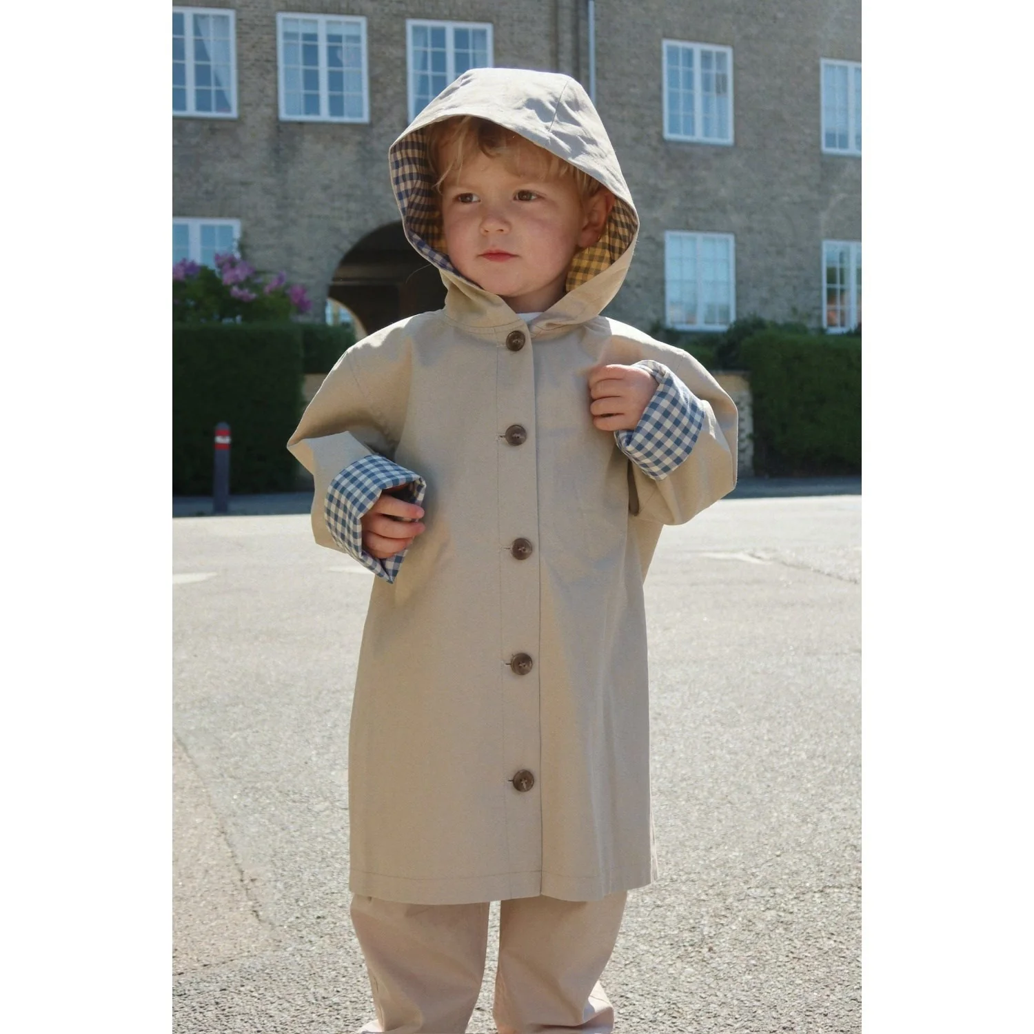 Konges Sløjd Oxford Tan Trenchy Coat - Image 2