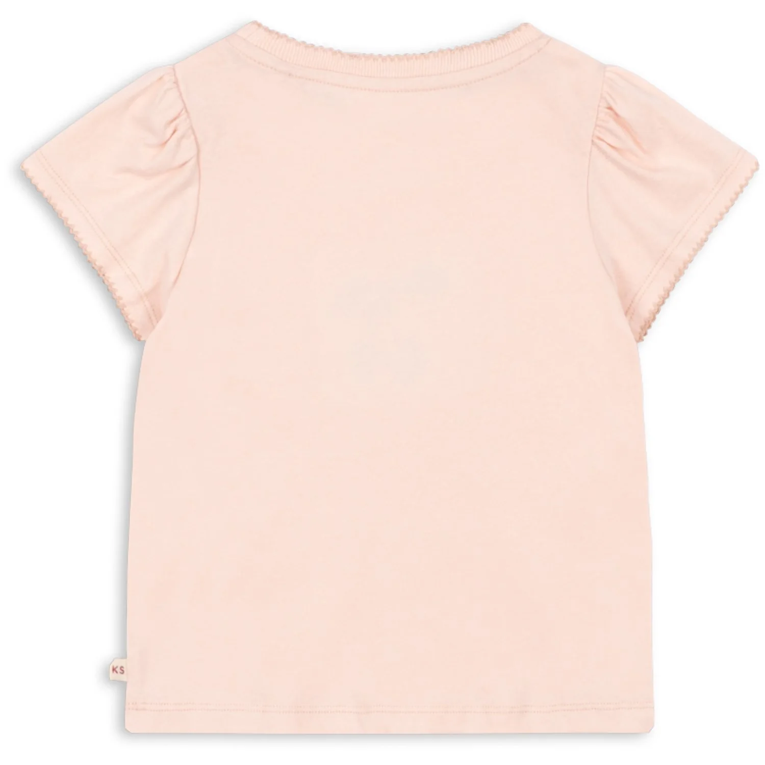 Konges Sløjd Pale Blush Famo Puff Tee Gots - Image 4