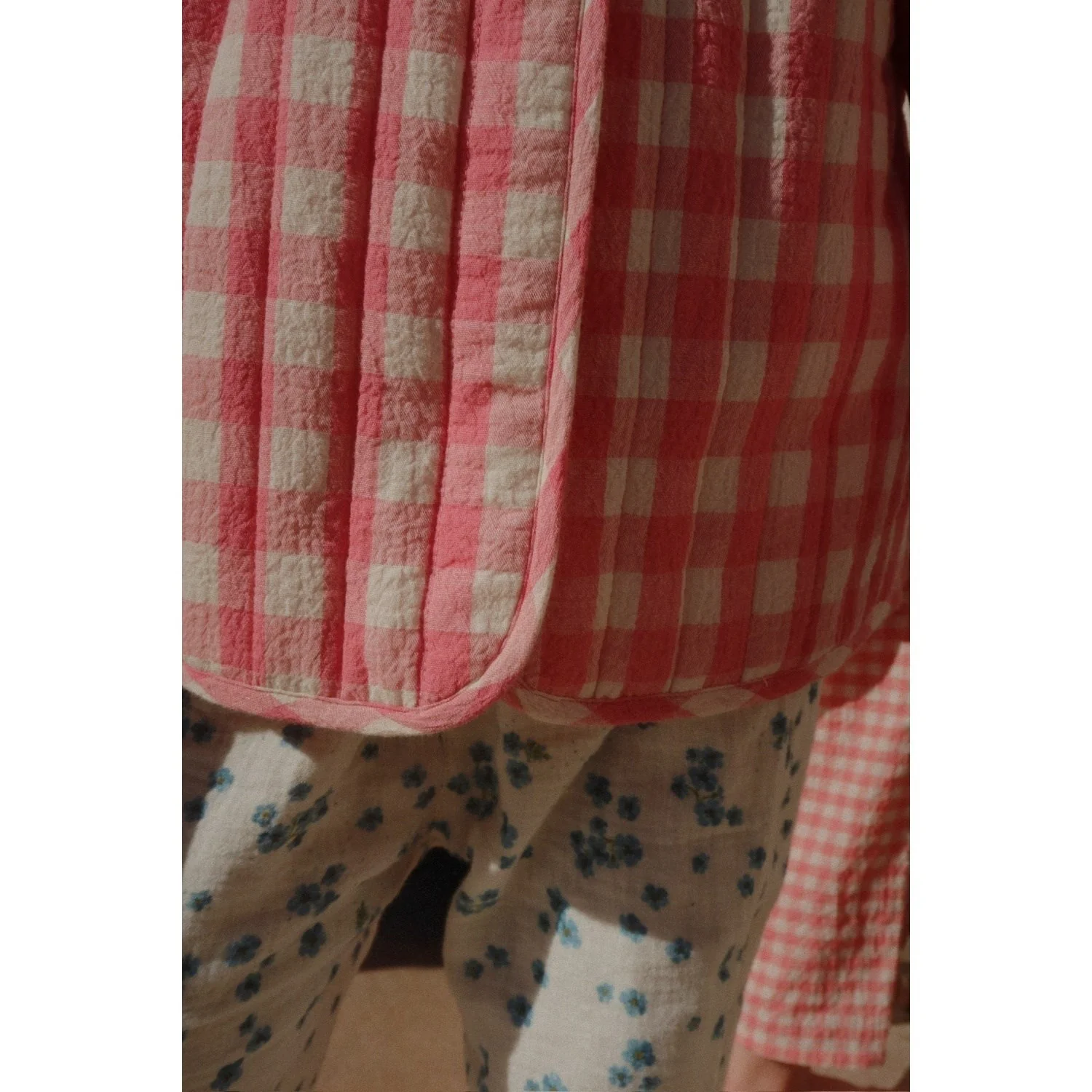 Konges Sløjd Peach Blossom Check RHW X KS Bella Jacket - Image 12