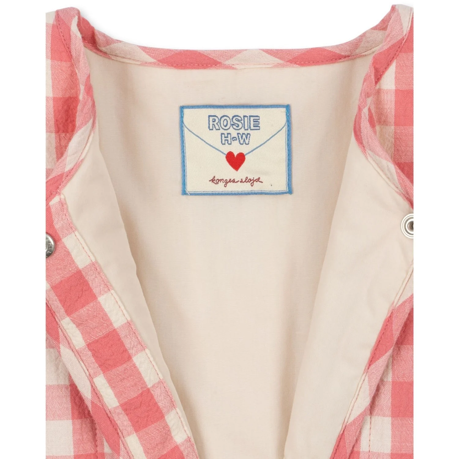 Konges Sløjd Peach Blossom Check RHW X KS Bella Jacket - Image 17